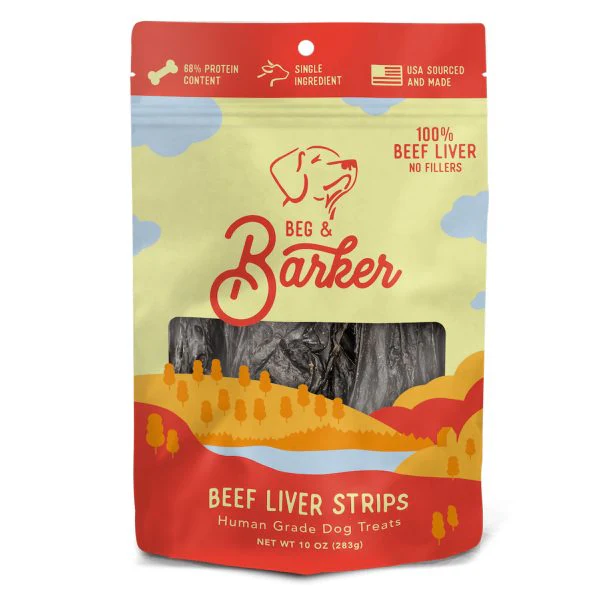 Beg Barker Freeze Dried Strips 4oz Beef - Image 1