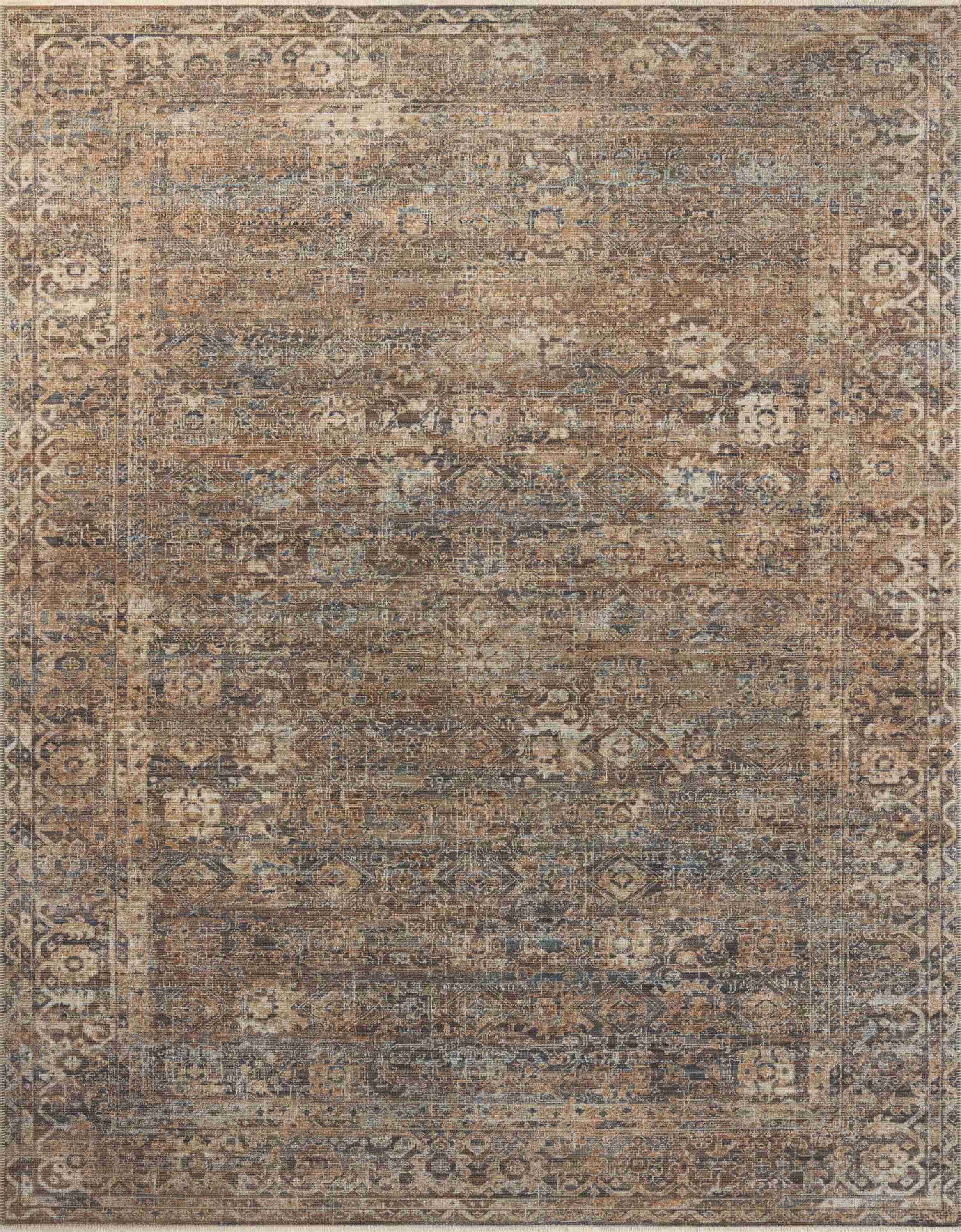 Heritage Mocha / Denim Rug - Image 1