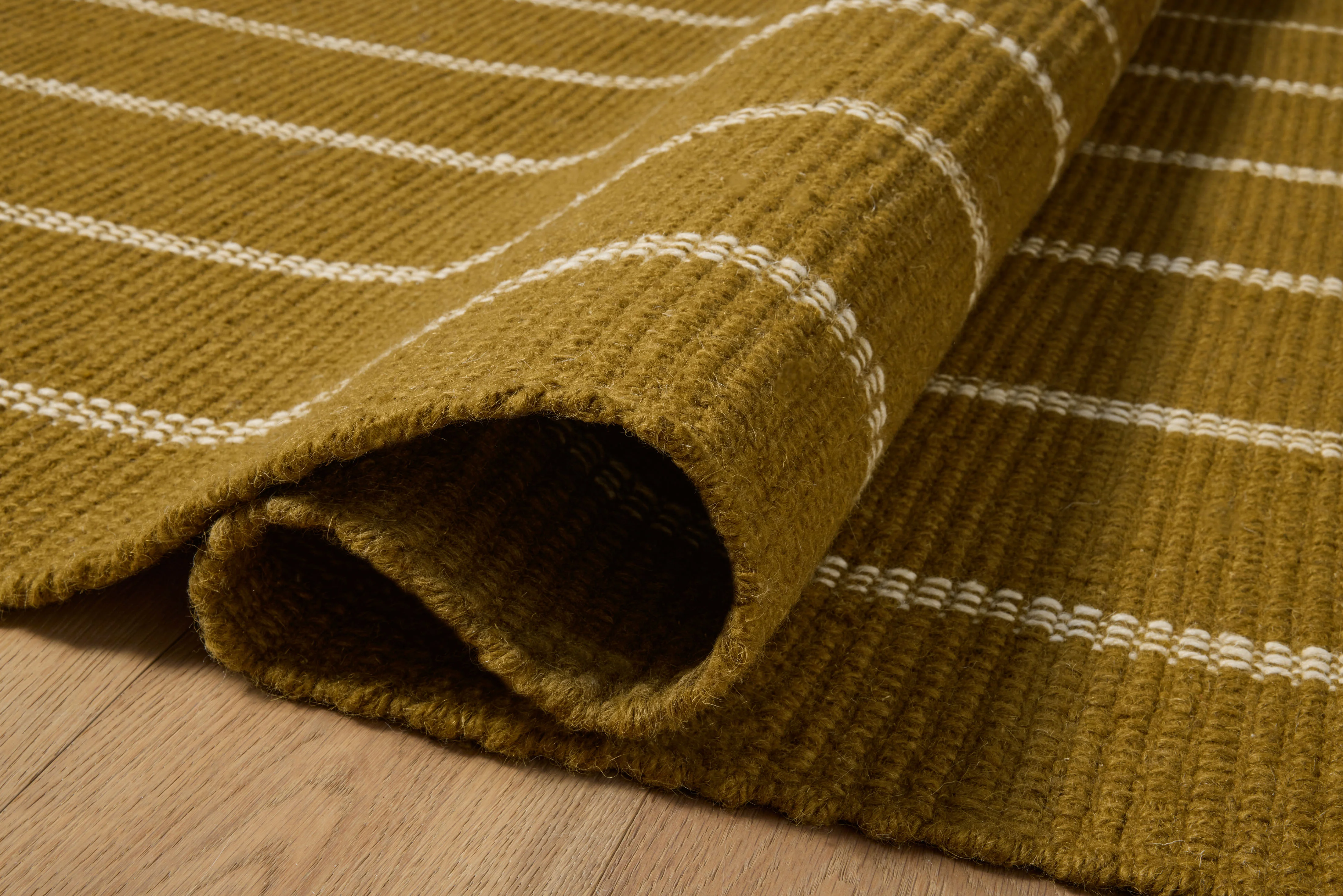 Amber Lewis x Loloi Harlan Ochre / Ivory Rug - Image 3