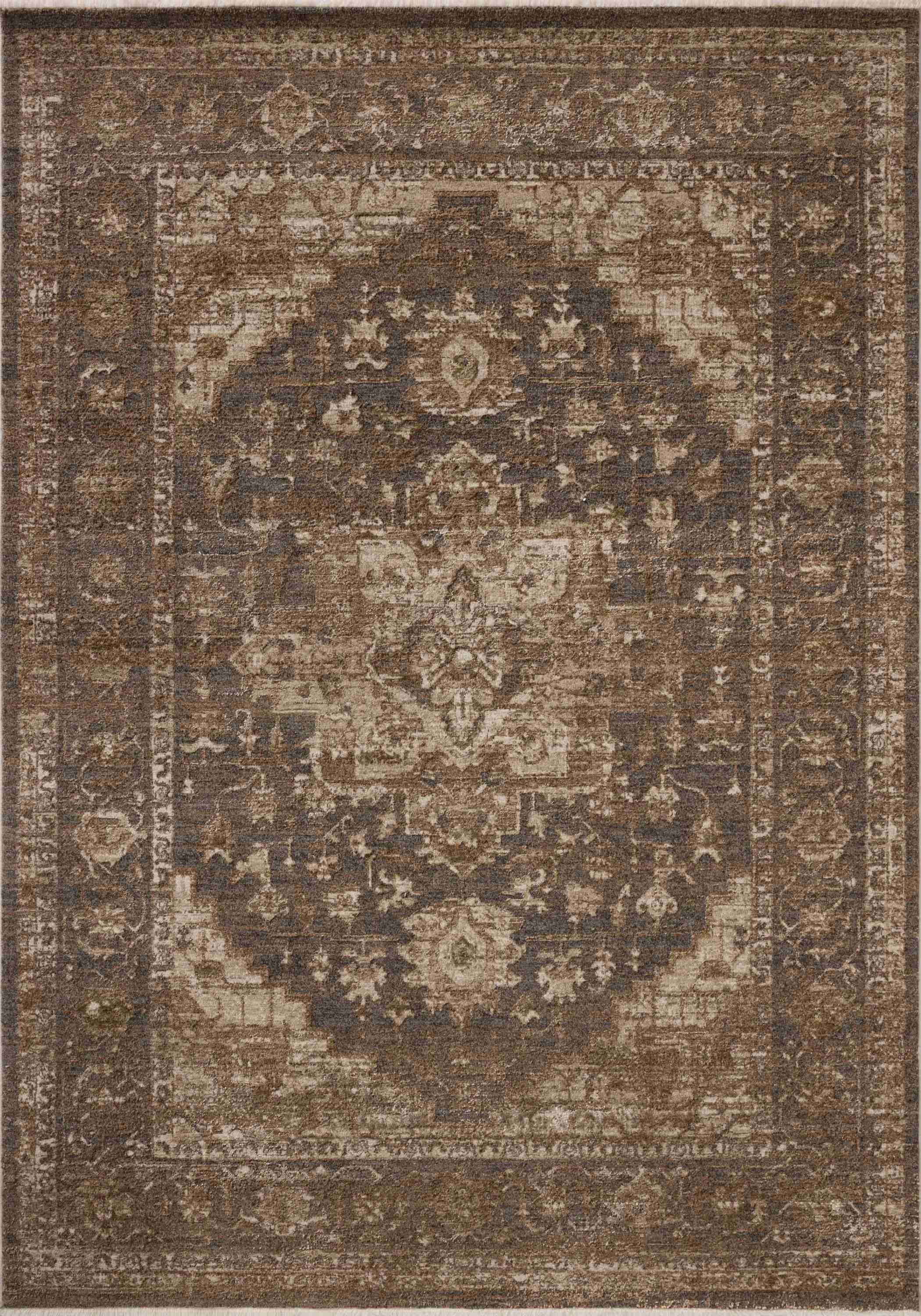 Haywood Charcoal / Mocha Rug - Image 1