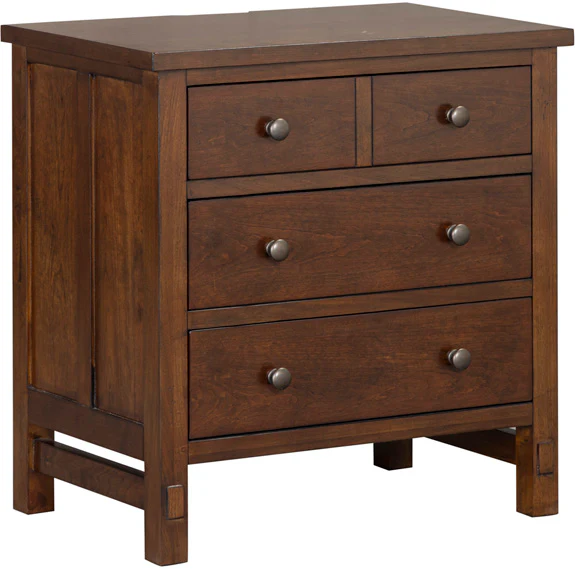 I3356-450 Channing Group 3 Drawer Nightstand by Aspenhome – Harvest Cherry