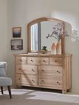 Aspenhome Cambridge Khaki Double Dresser and Mirror ICB-454/462-KHK-7 - Image 2