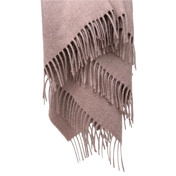 Dusty Rose Alpaca Throw - Image 3