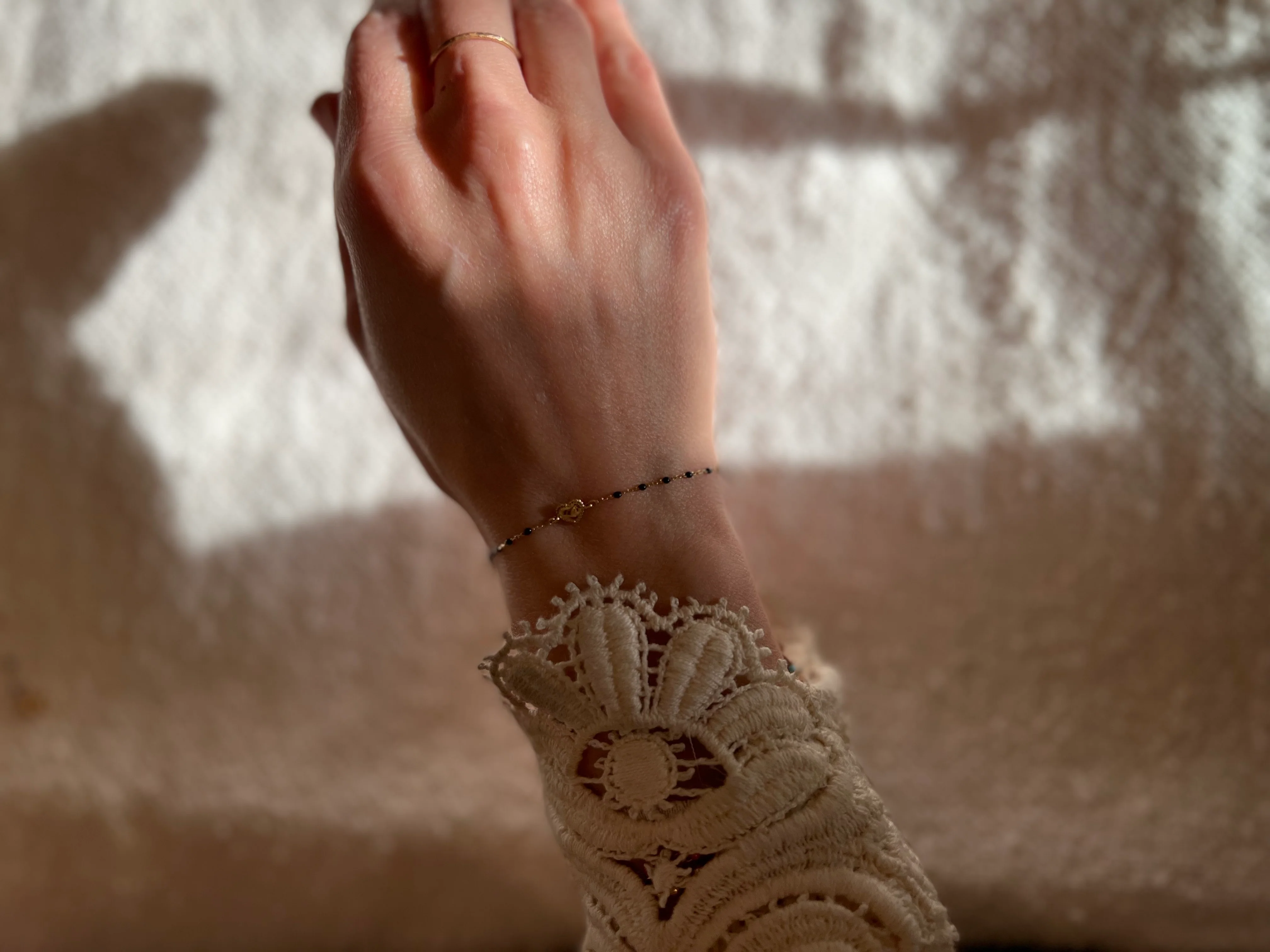Gigiclozeau Classic Bracelet with Heart Charm - Image 2