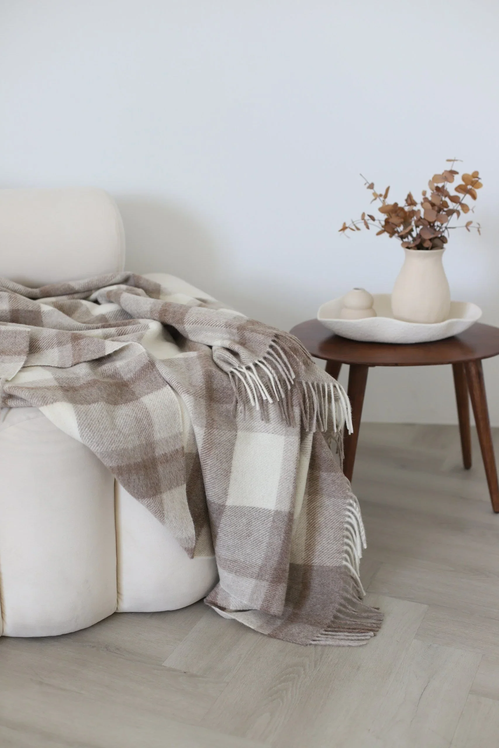 Kenmore Alpaca/Lambswool Throw - Image 2