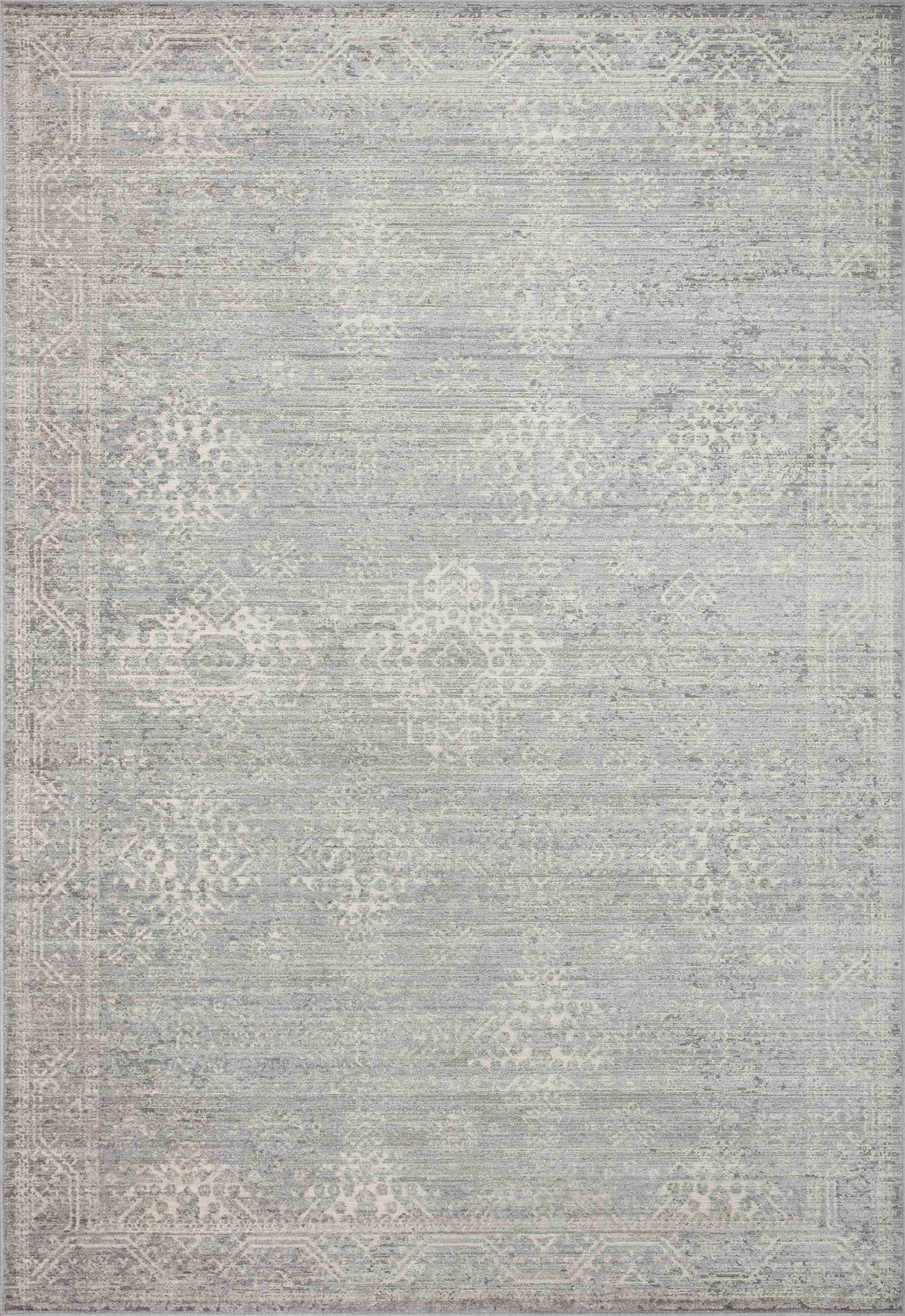 Indra Silver / Ivory Rug - Image 1