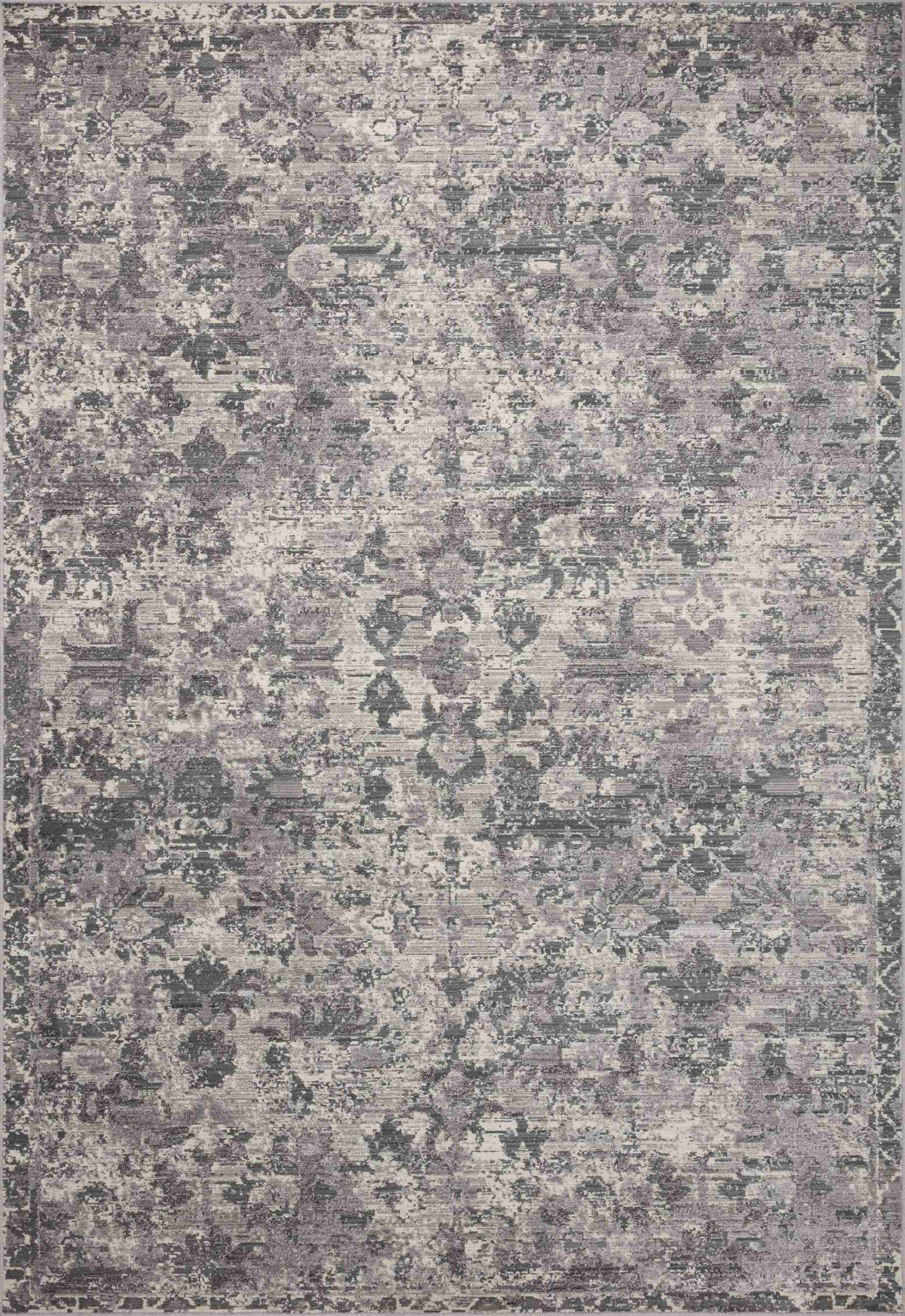 Indra Charcoal / Silver Rug - Image 1