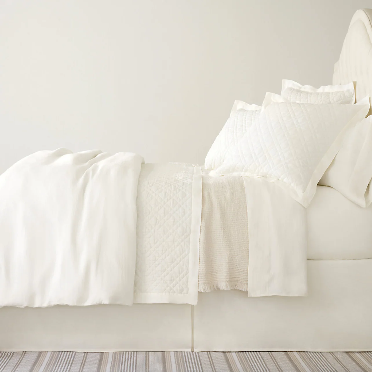 Linen Ivory Quilt - Image 3
