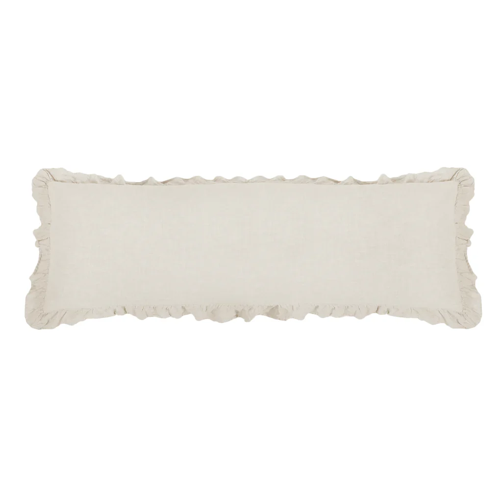 Brigitte Body Pillow, Flax