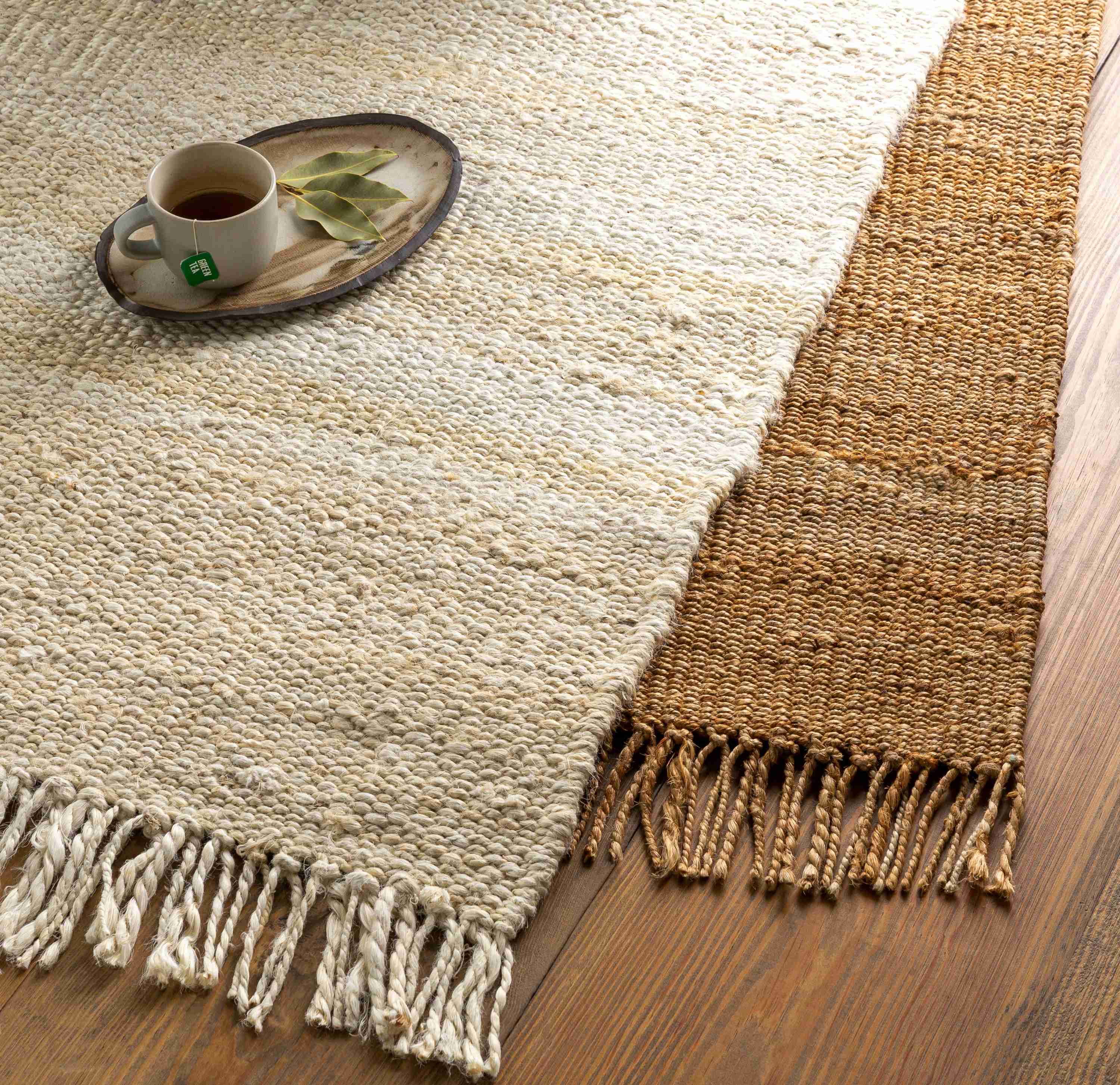 Bleach Jute Rug - Image 2
