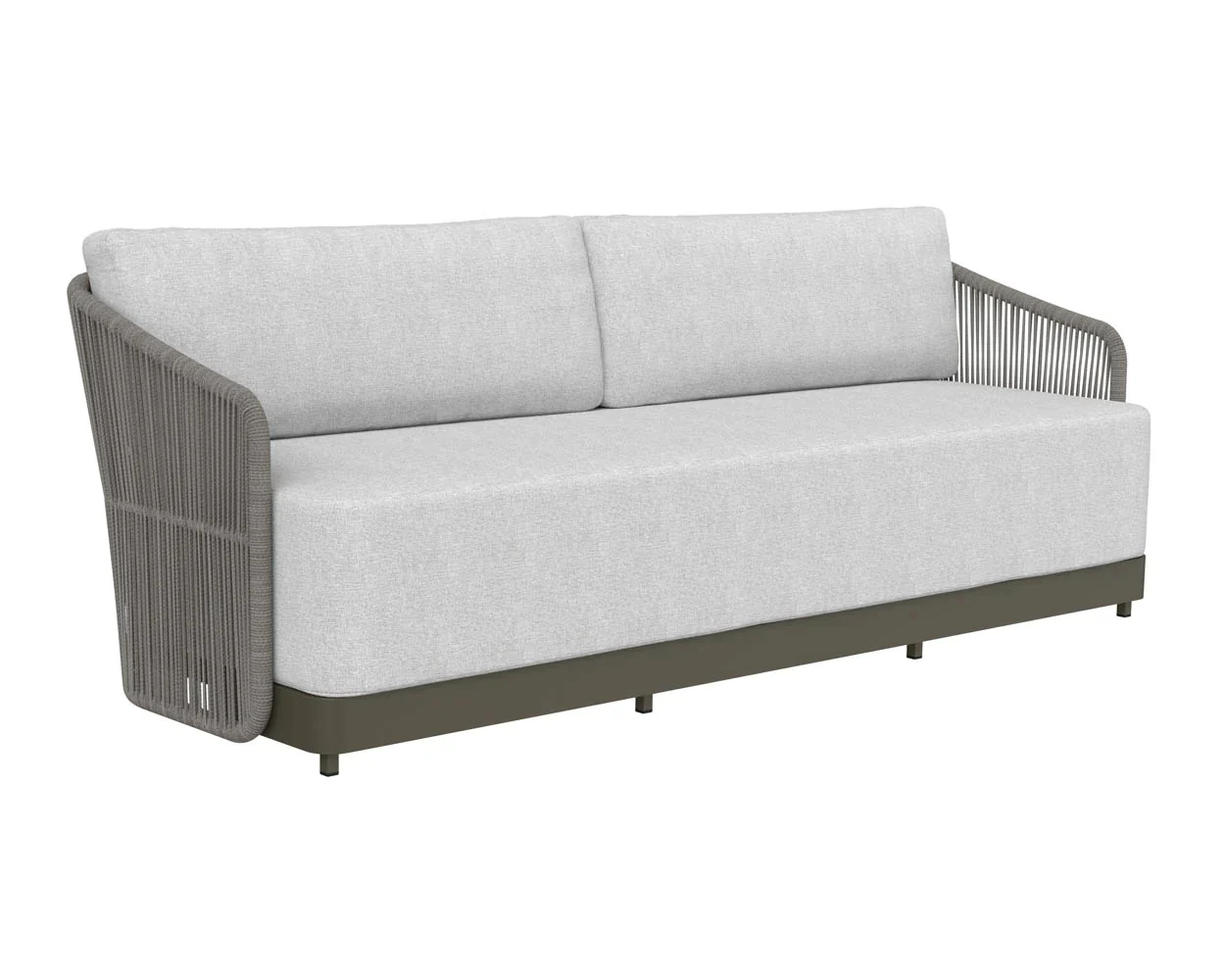 Laylie Outdoor Sofa, Charcoal - Image 3
