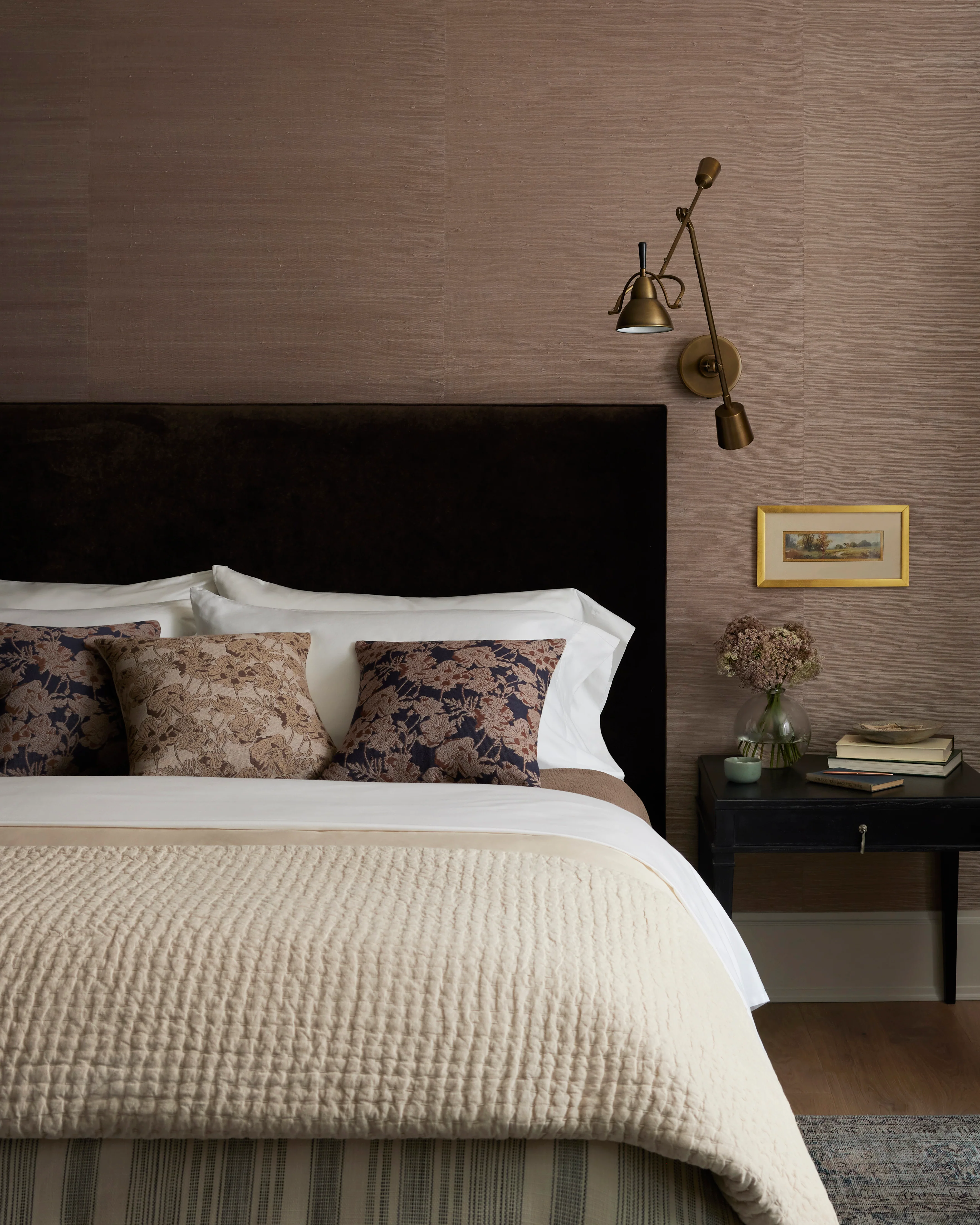 Chris Loves Julia, Matilda Beige Mocha Pillow - Image 2