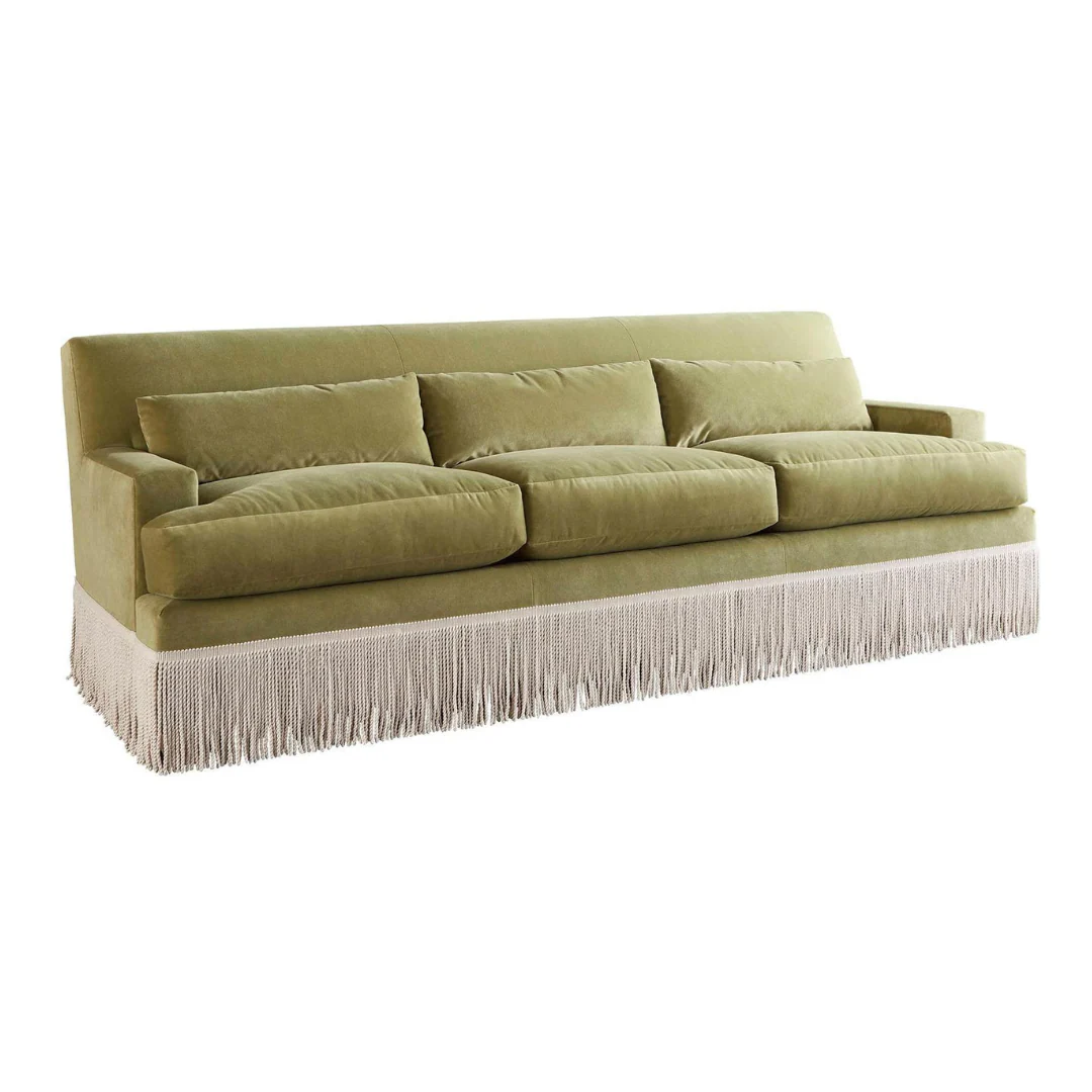 Yves Fringe Sofa - Image 1