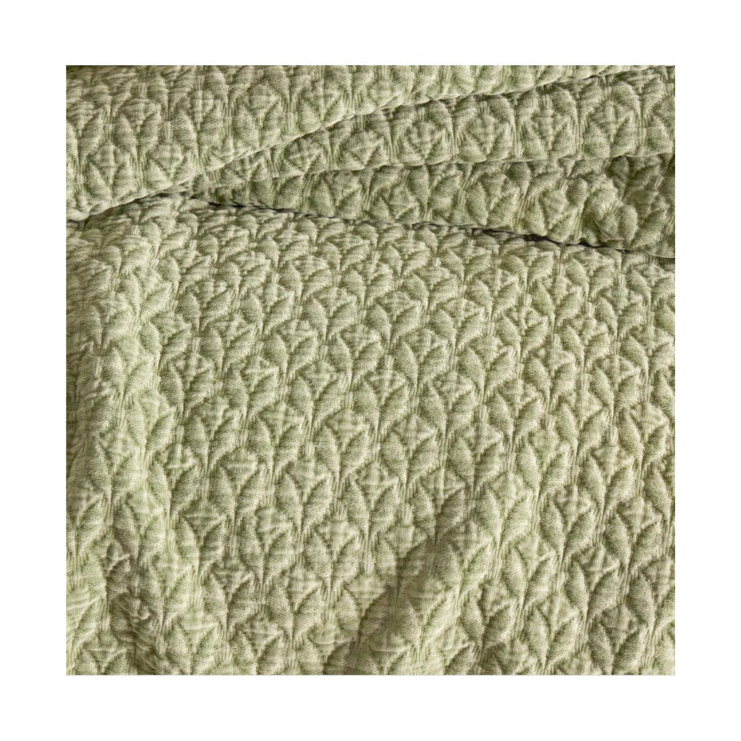Naia Matelassé Coverlet, Sage - Image 3