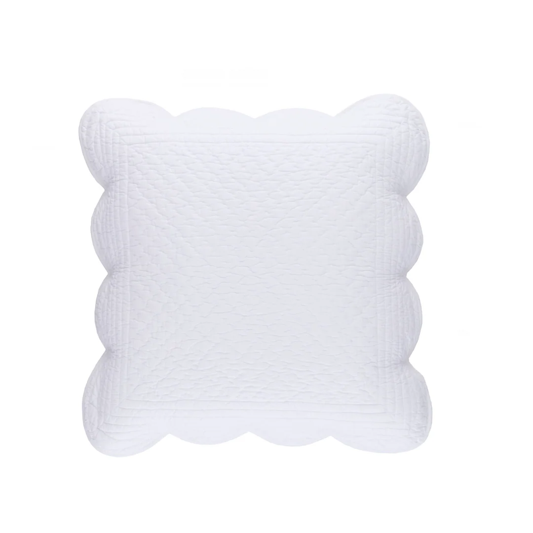 Scallop Quilted Sham