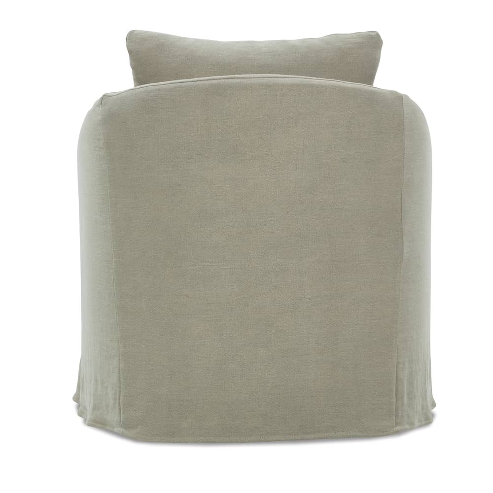 Farah Slipcovered Swivel - Image 3