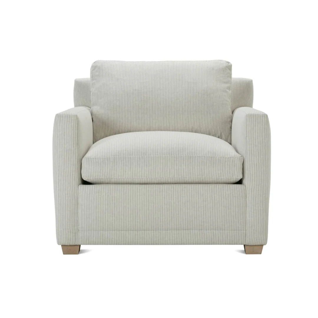 Sylvie Striped Chair - Image 2