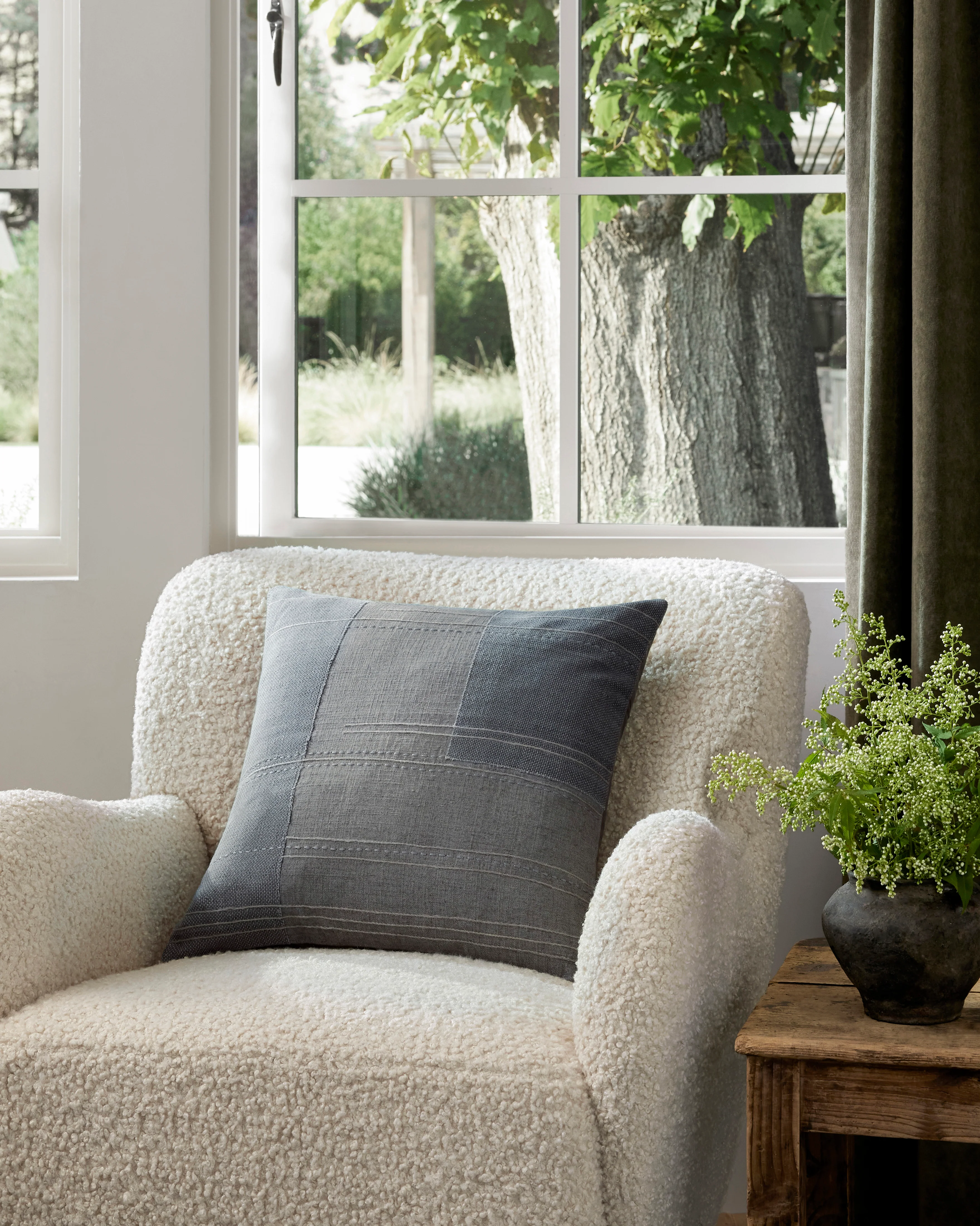 Mateo Blue Pillow - Image 2
