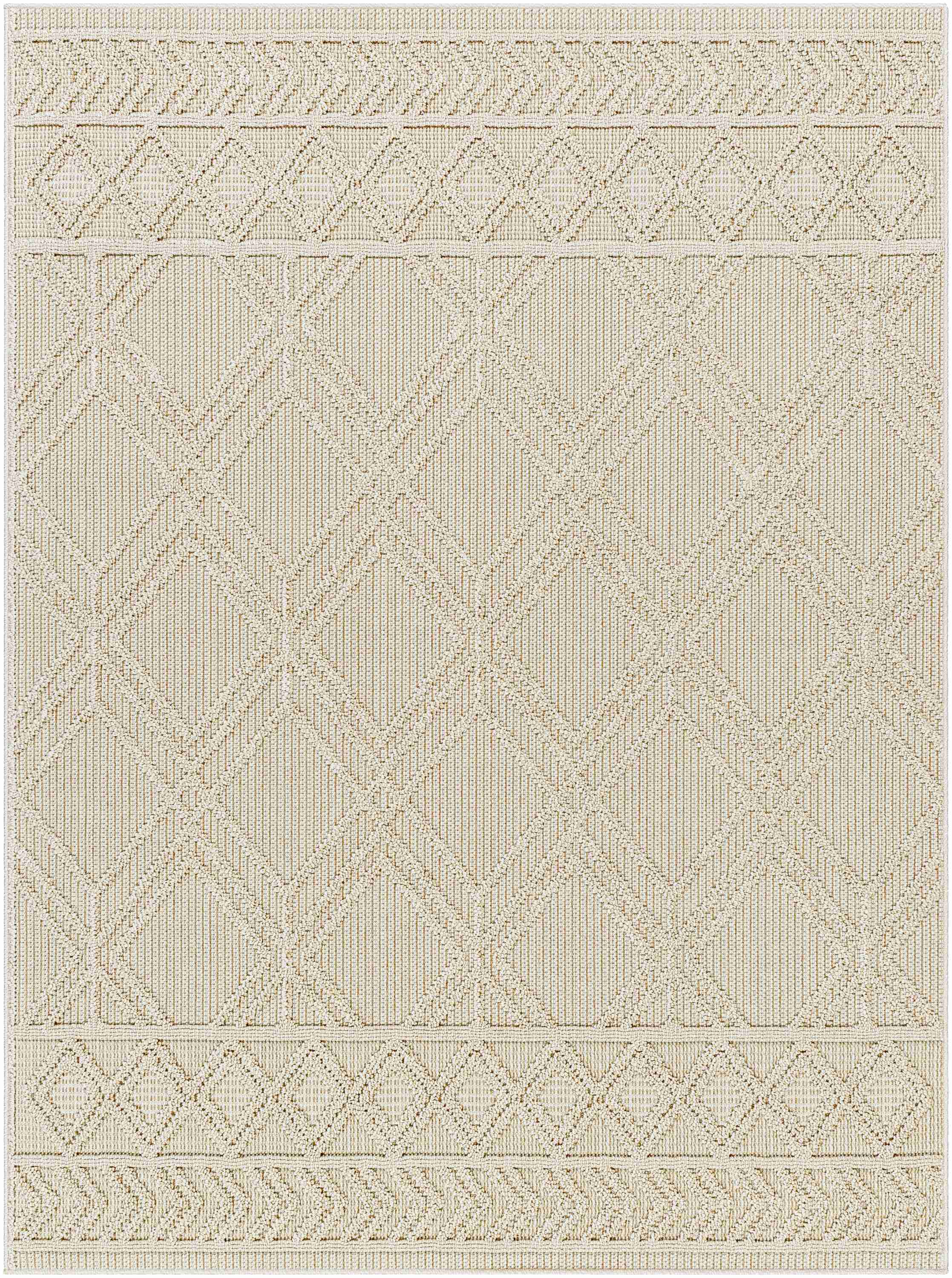 Rockport Ivory / Tan Rug