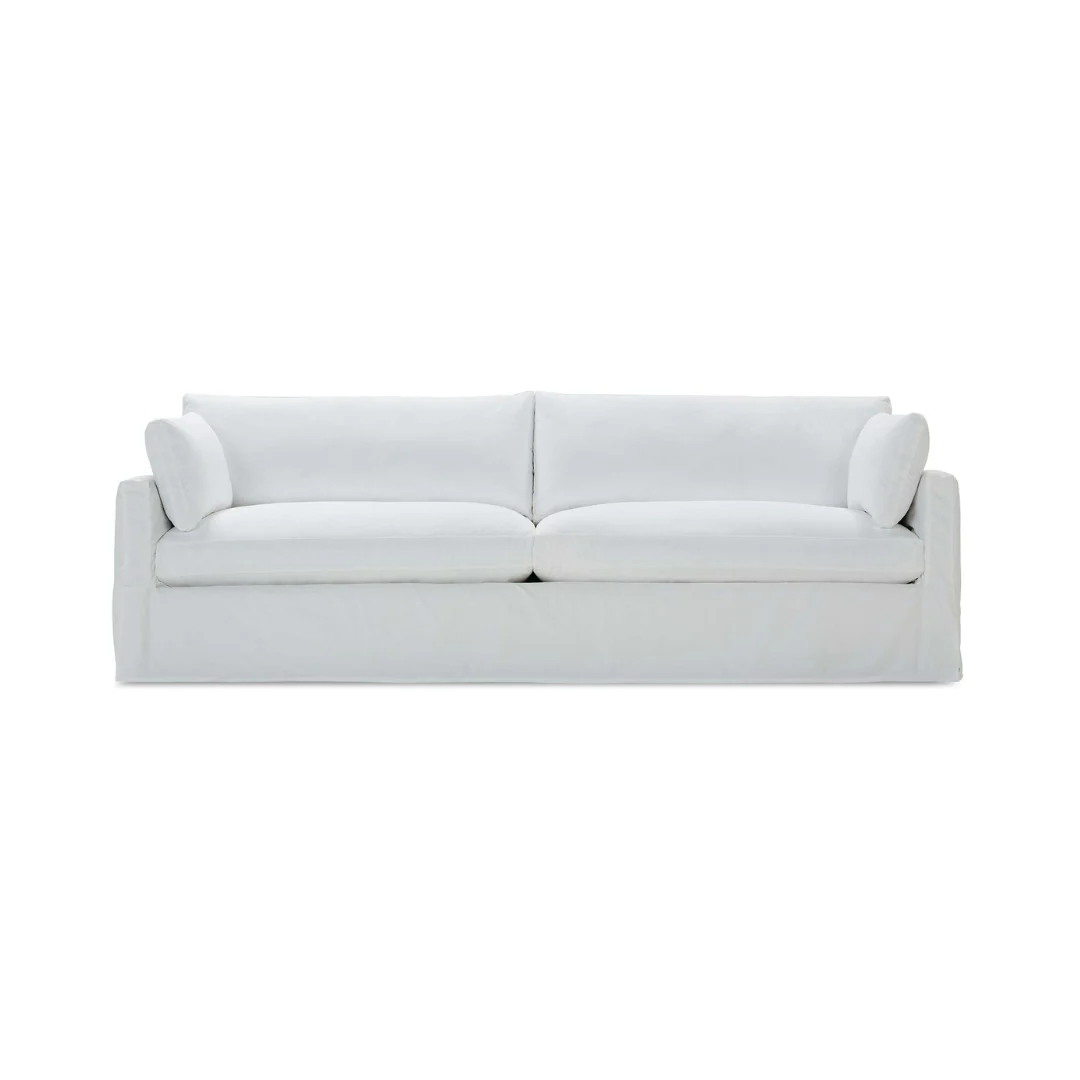 Sylvie Slipcovered Sofa - Image 1