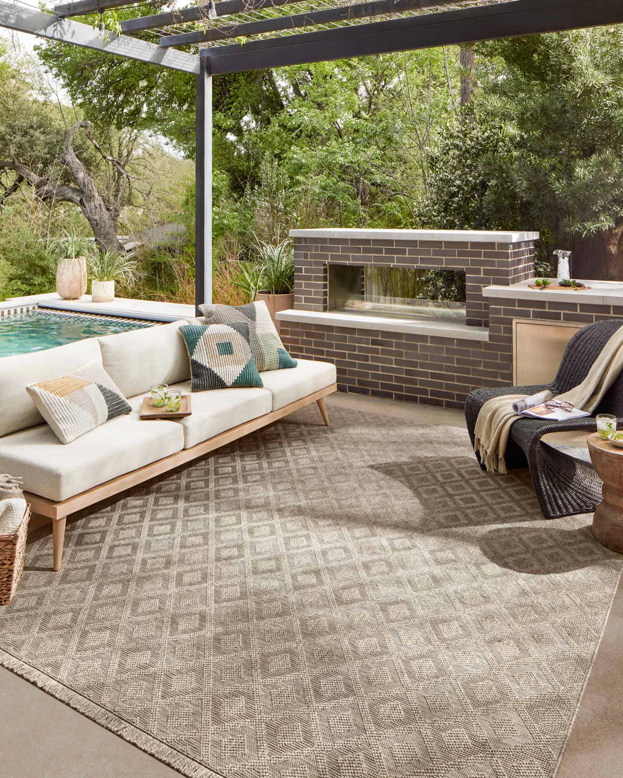 Dawn Natural Indoor/Outdoor Rug - Image 2
