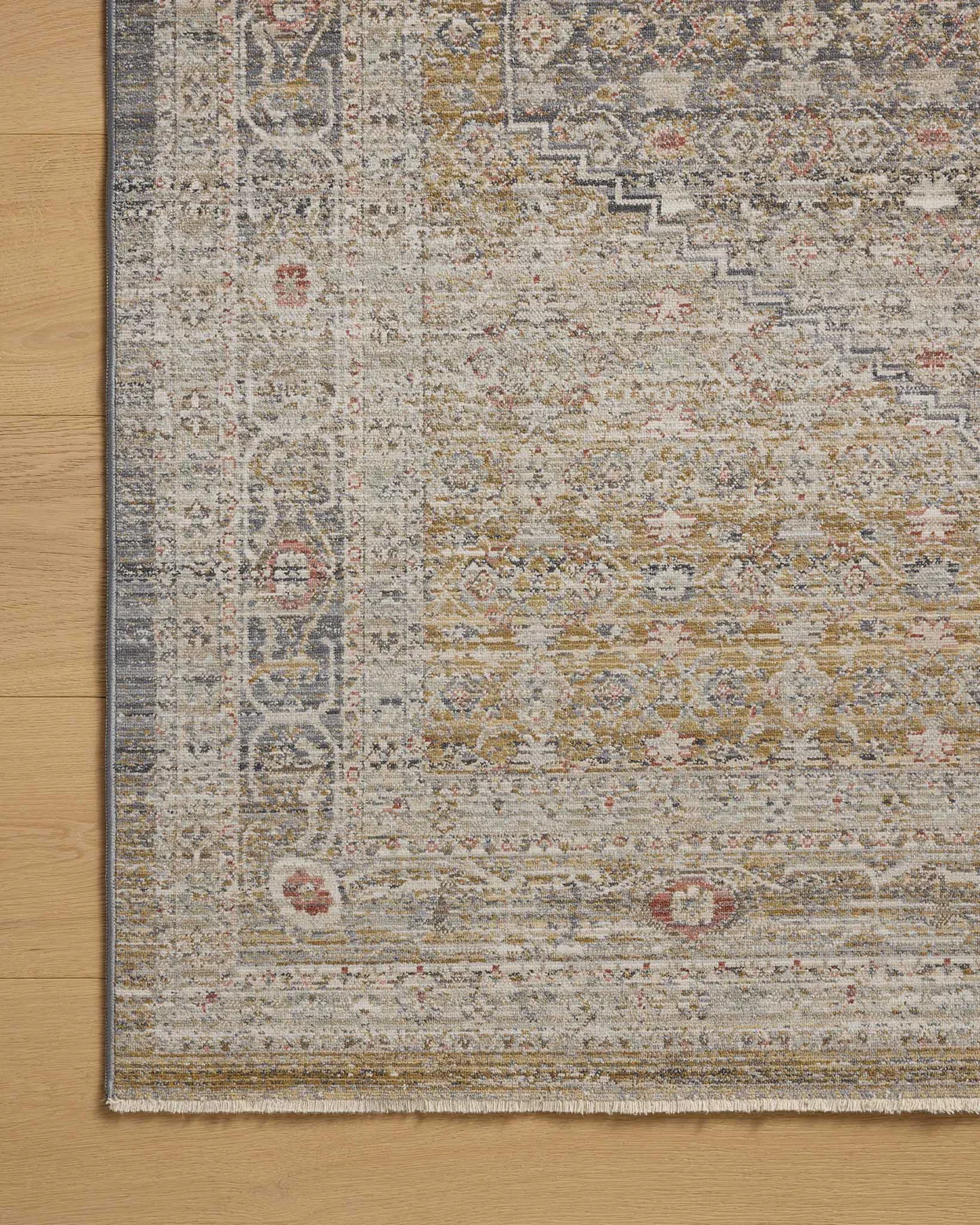 Chris Loves Julia x Loloi, Ida Stone / Gold Rug - Image 3