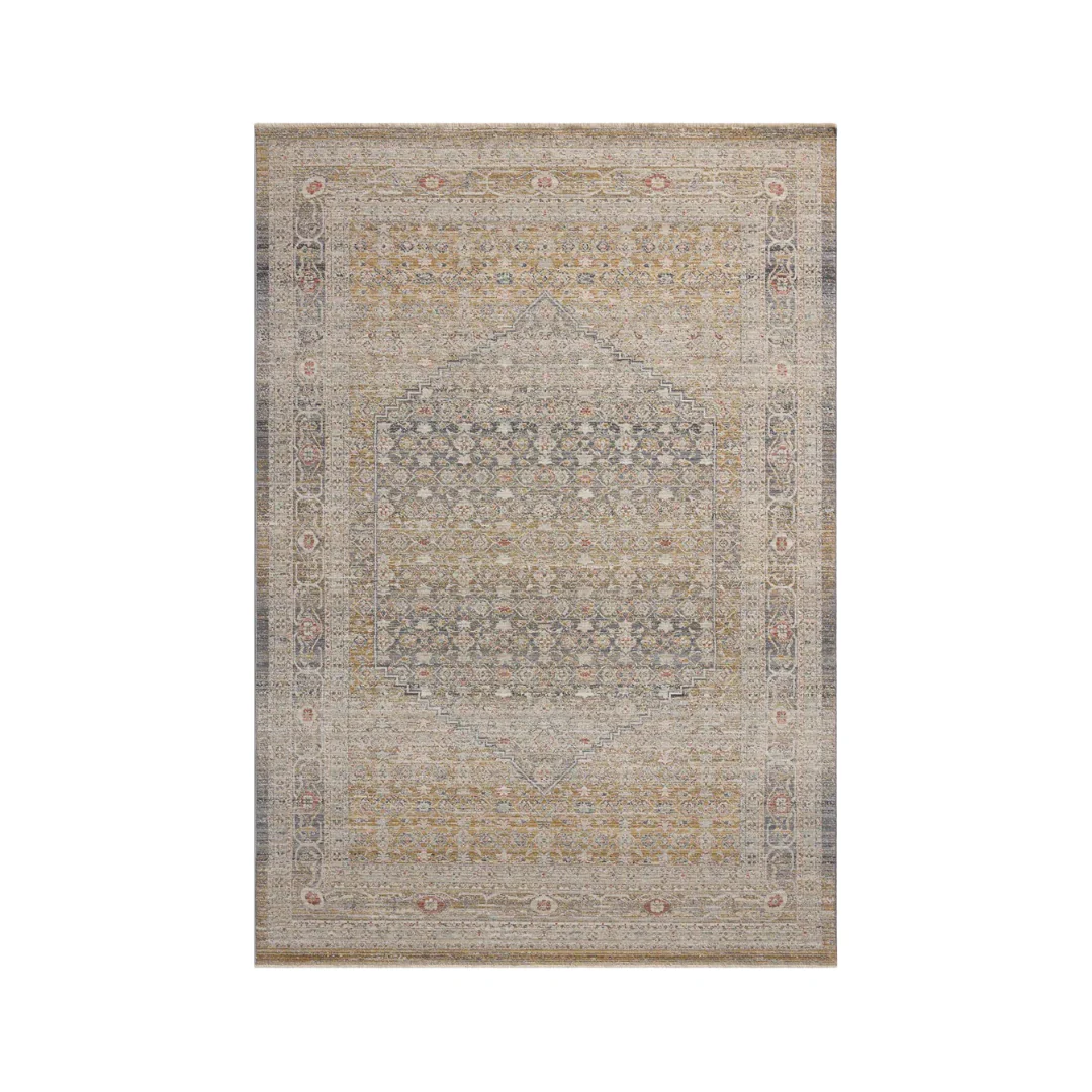 Chris Loves Julia x Loloi, Ida Stone / Gold Rug - Image 1