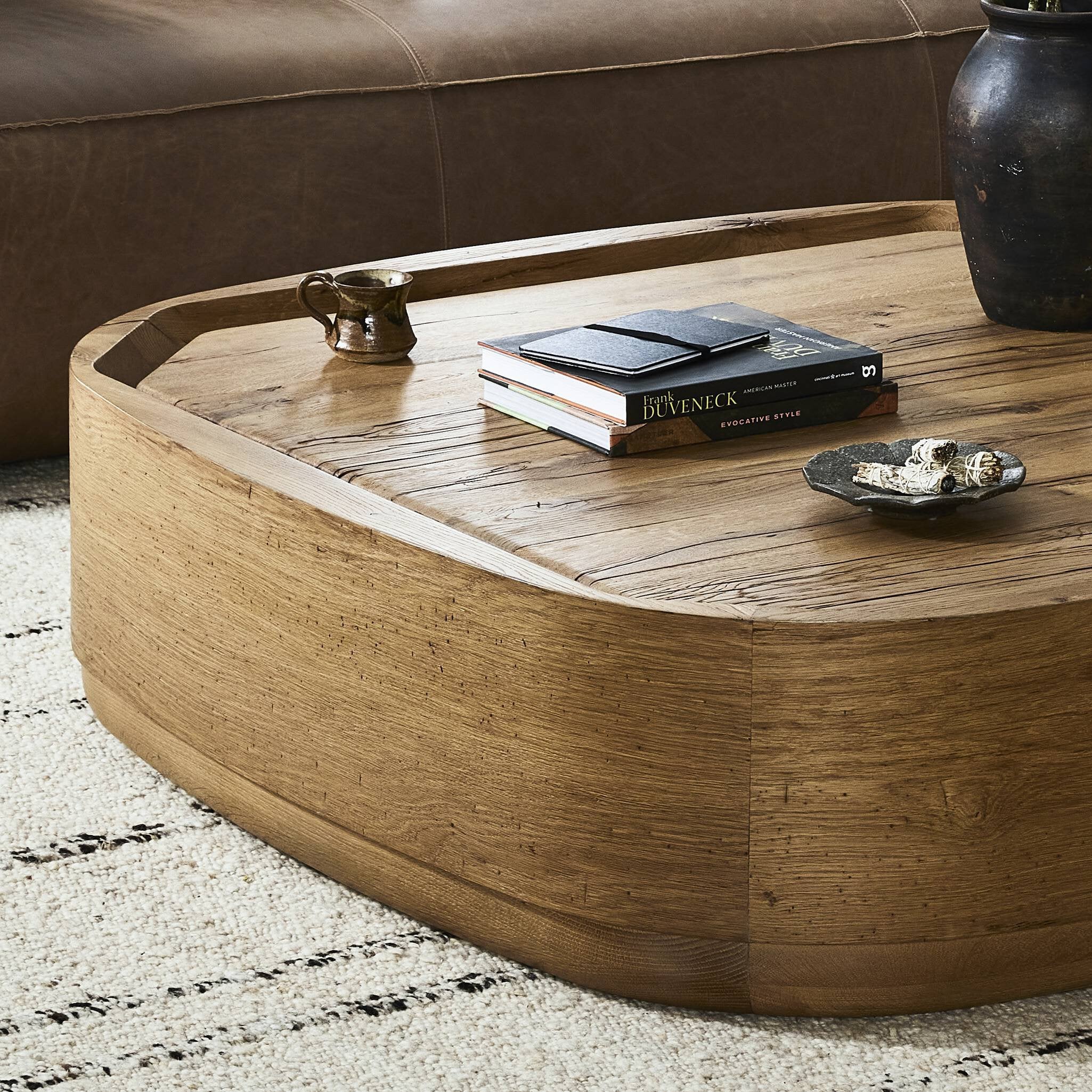 French Oak Coffee Table - Image 3