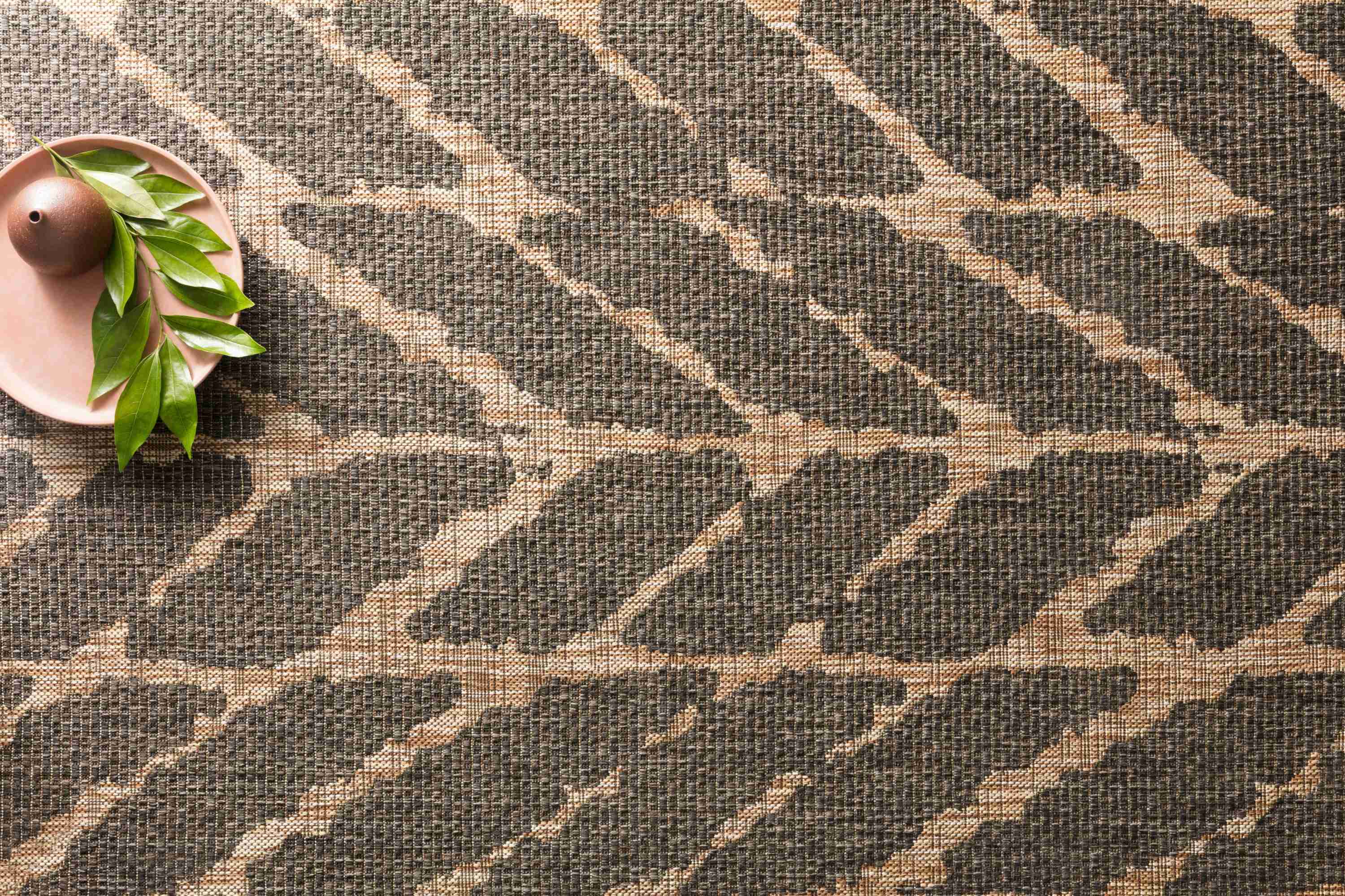 Isle Charcoal / Mocha Rug - Image 3