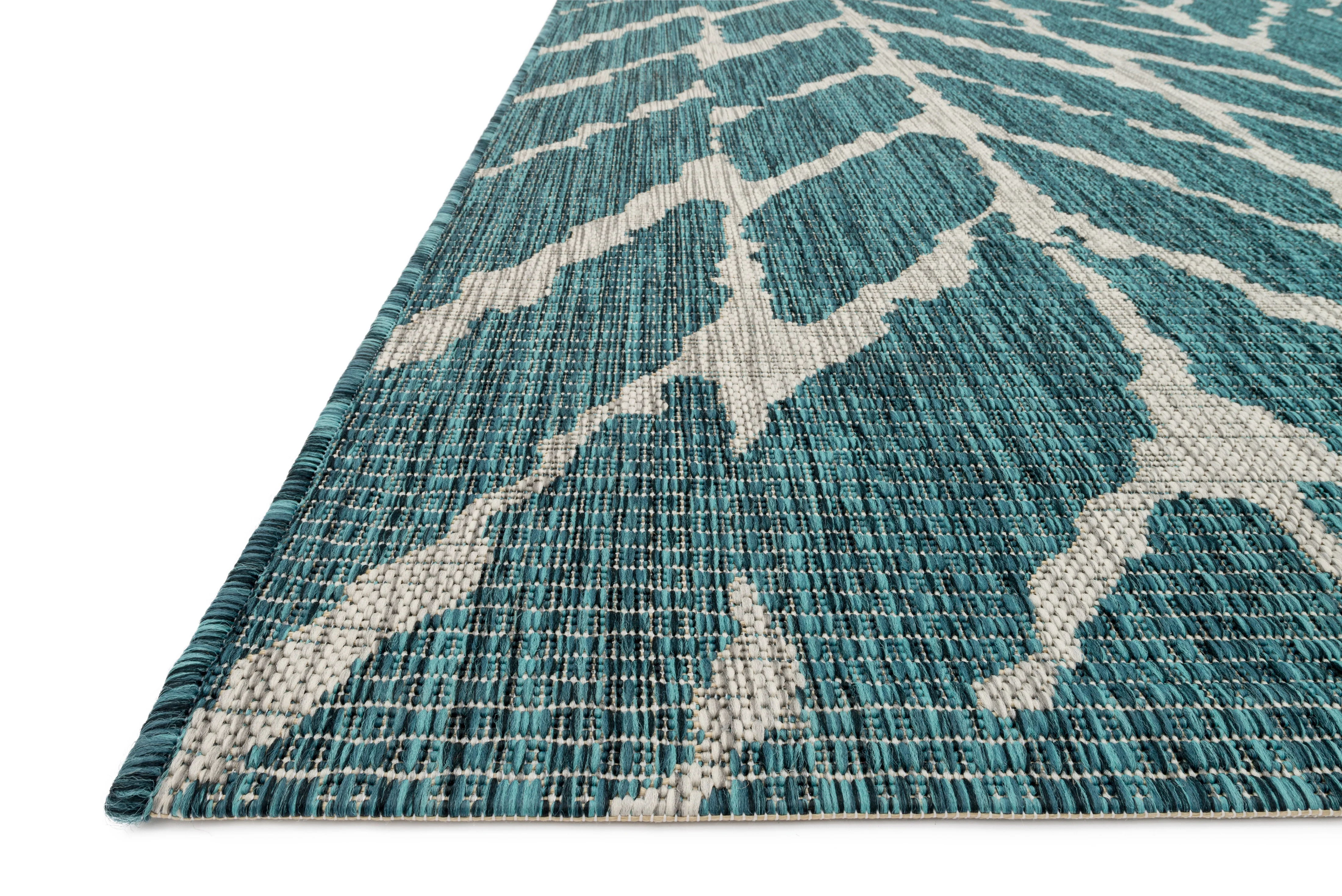 Isle Teal / Grey Rug - Image 2