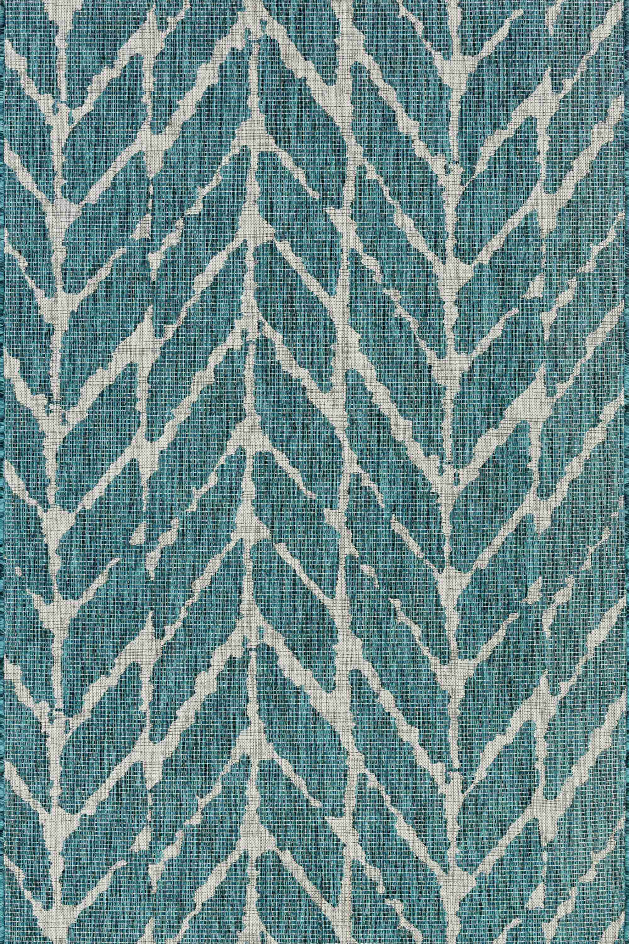 Isle Teal / Grey Rug