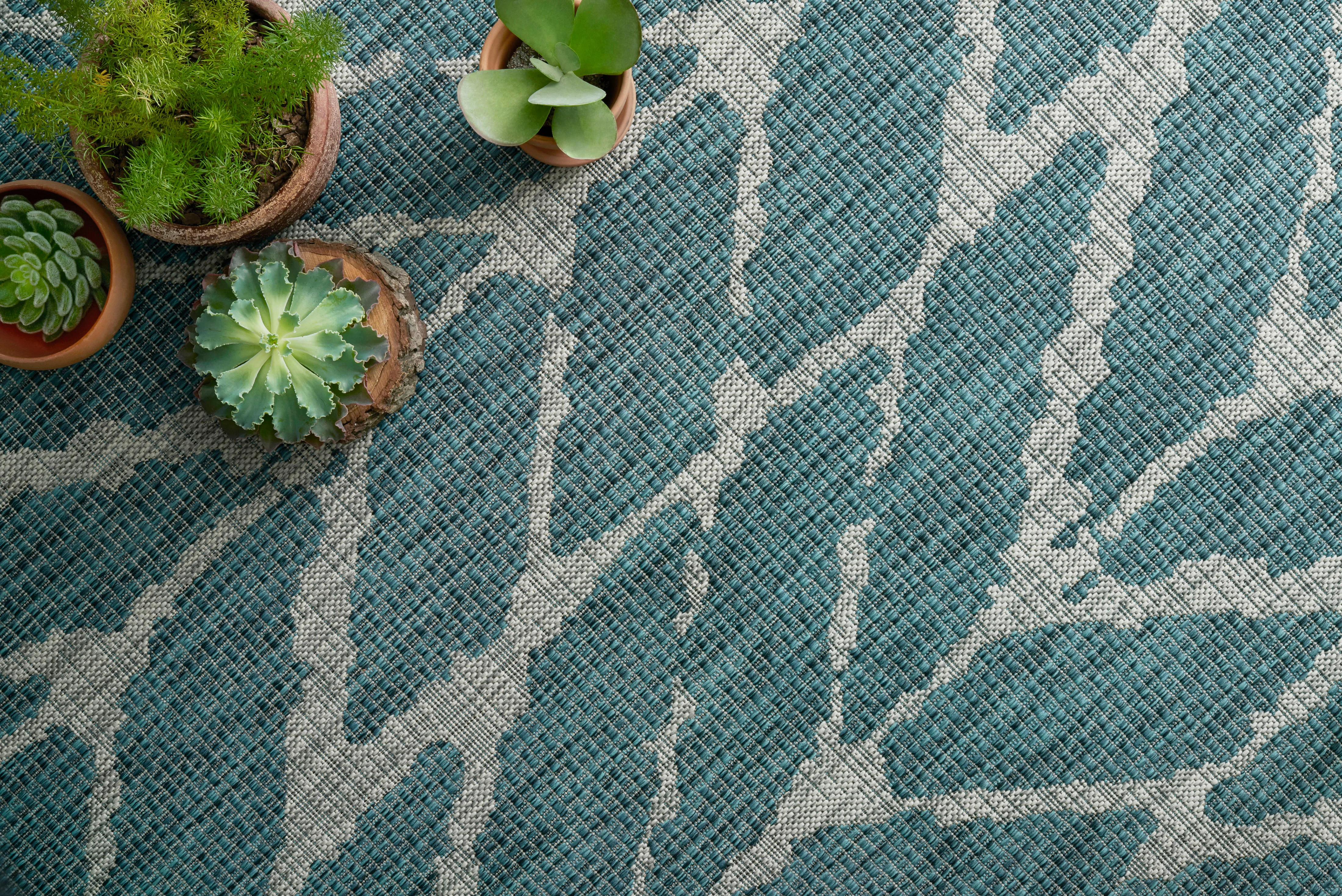 Isle Teal / Grey Rug - Image 3