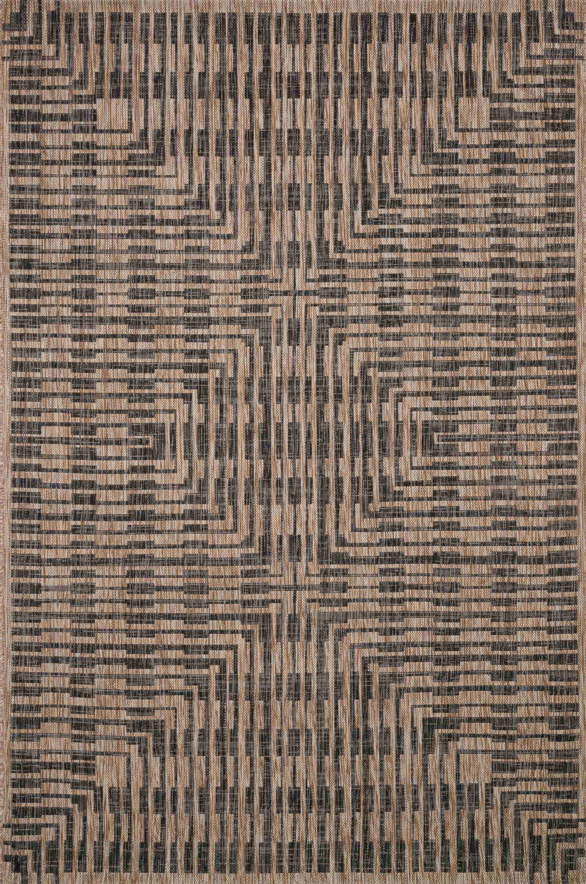 Isle Brown / Black Rug - Image 1
