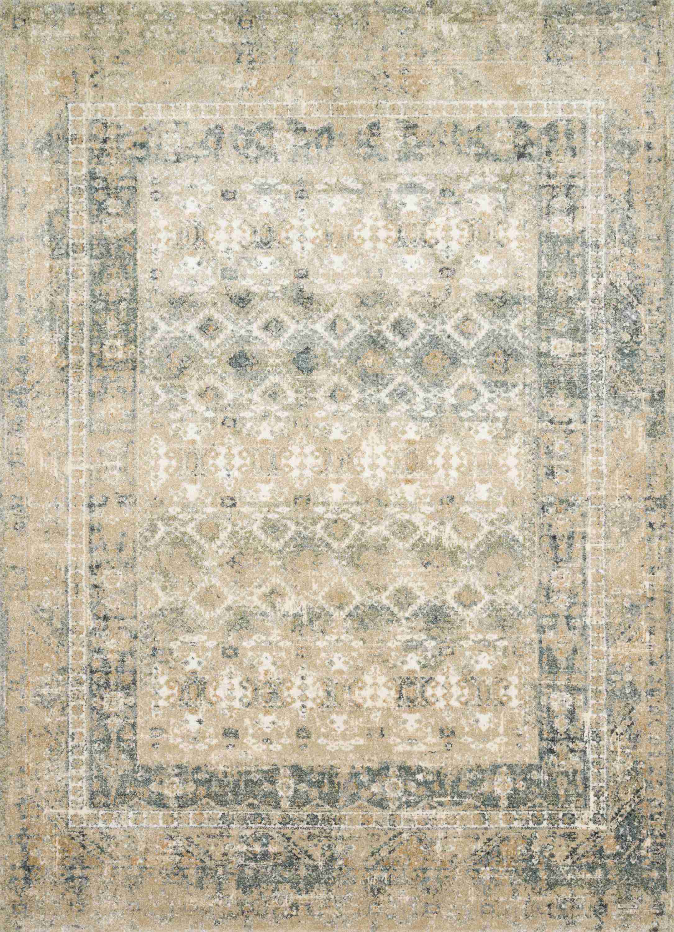 Magnolia Home by Joanna Gaines x Loloi James Sand / Ocean Rug - Image 1