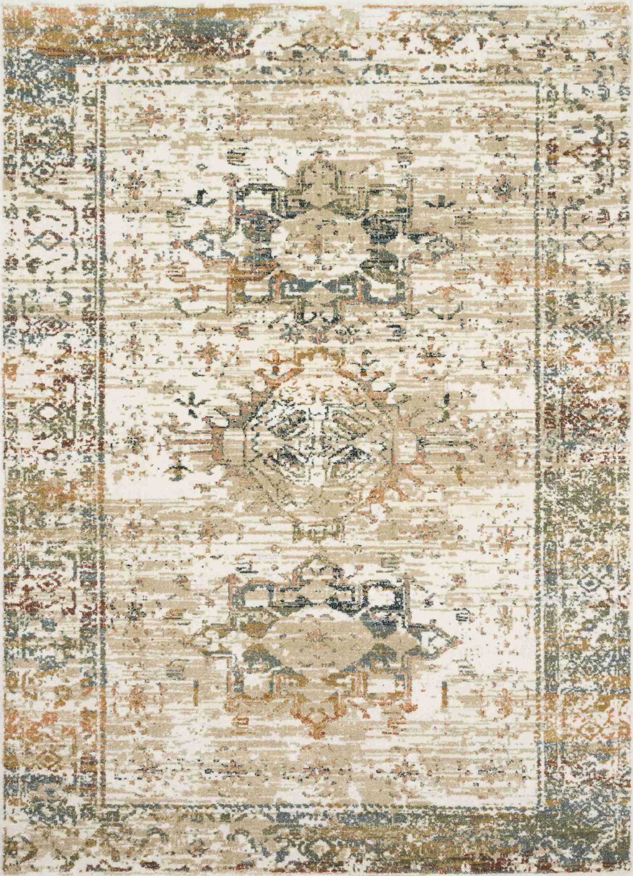Magnolia Home by Joanna Gaines x Loloi James Ivory / Multi Rug - Image 1