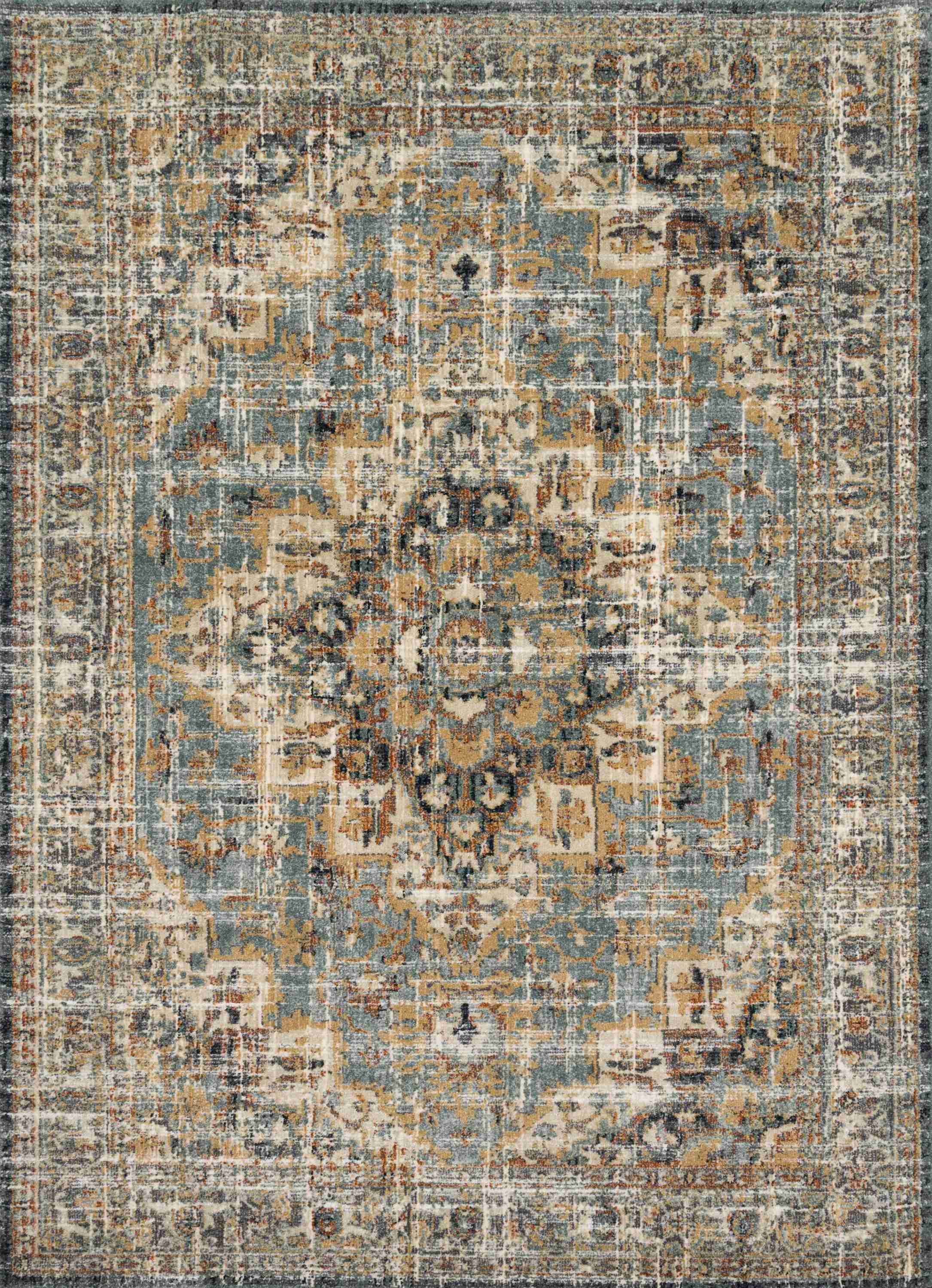 Magnolia Home by Joanna Gaines x Loloi James Sky / Multi Rug - Image 1