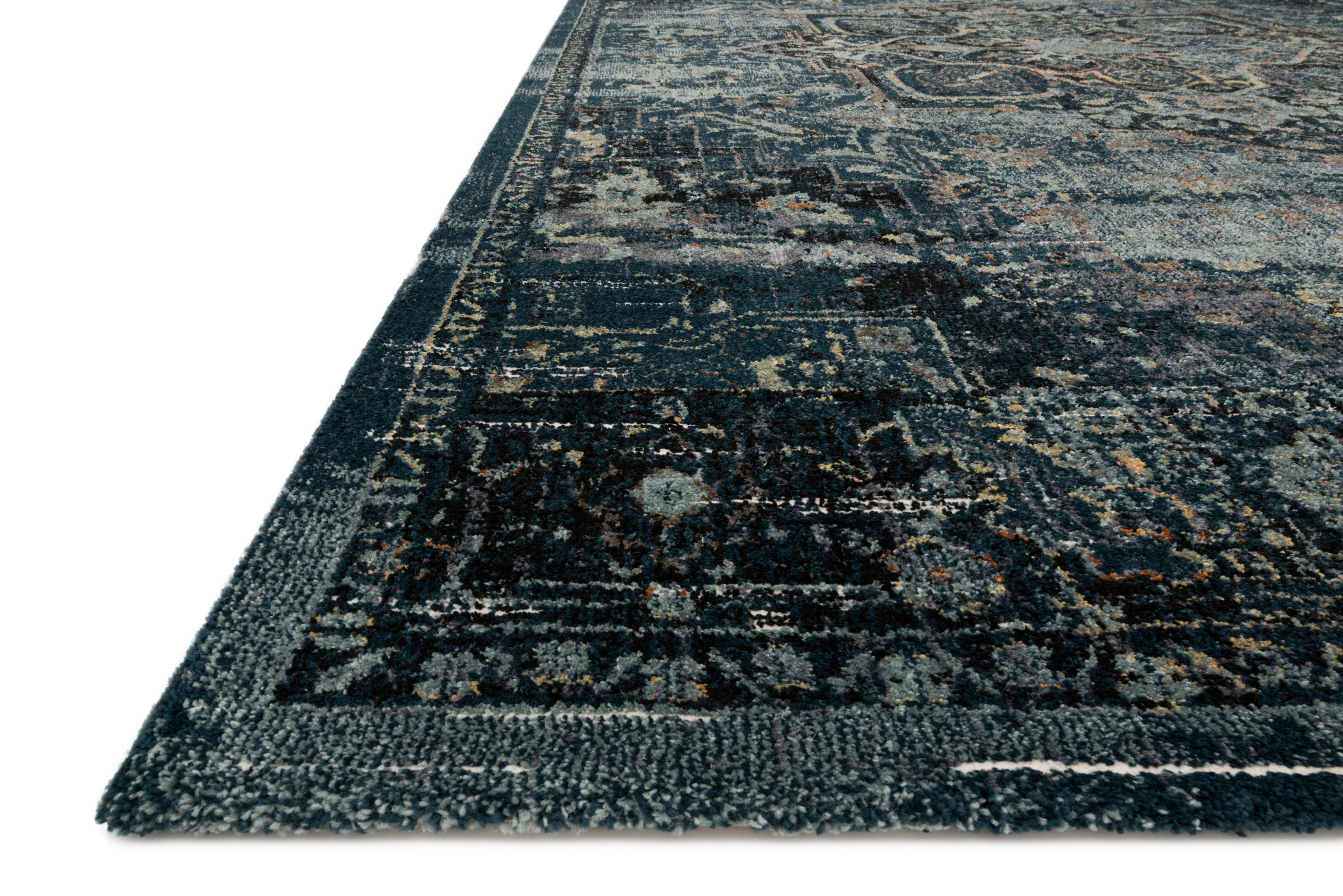 Magnolia Home by Joanna Gaines x Loloi James Ocean / Onyx Rug - Image 2