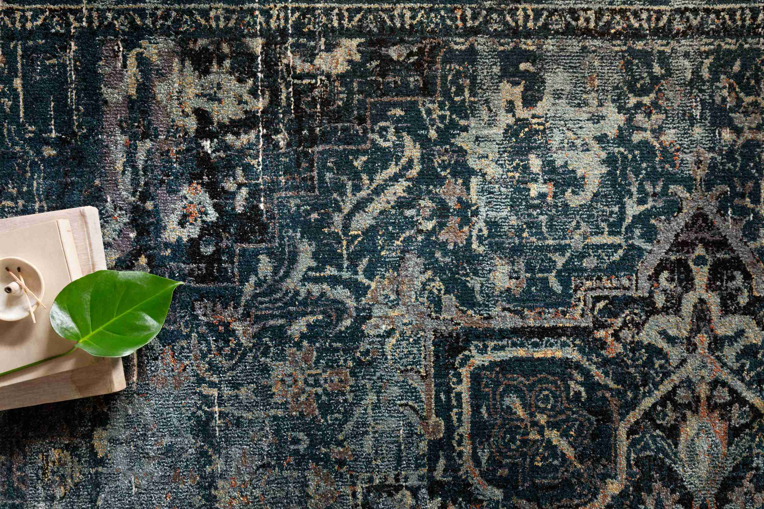 Magnolia Home by Joanna Gaines x Loloi James Ocean / Onyx Rug - Image 3