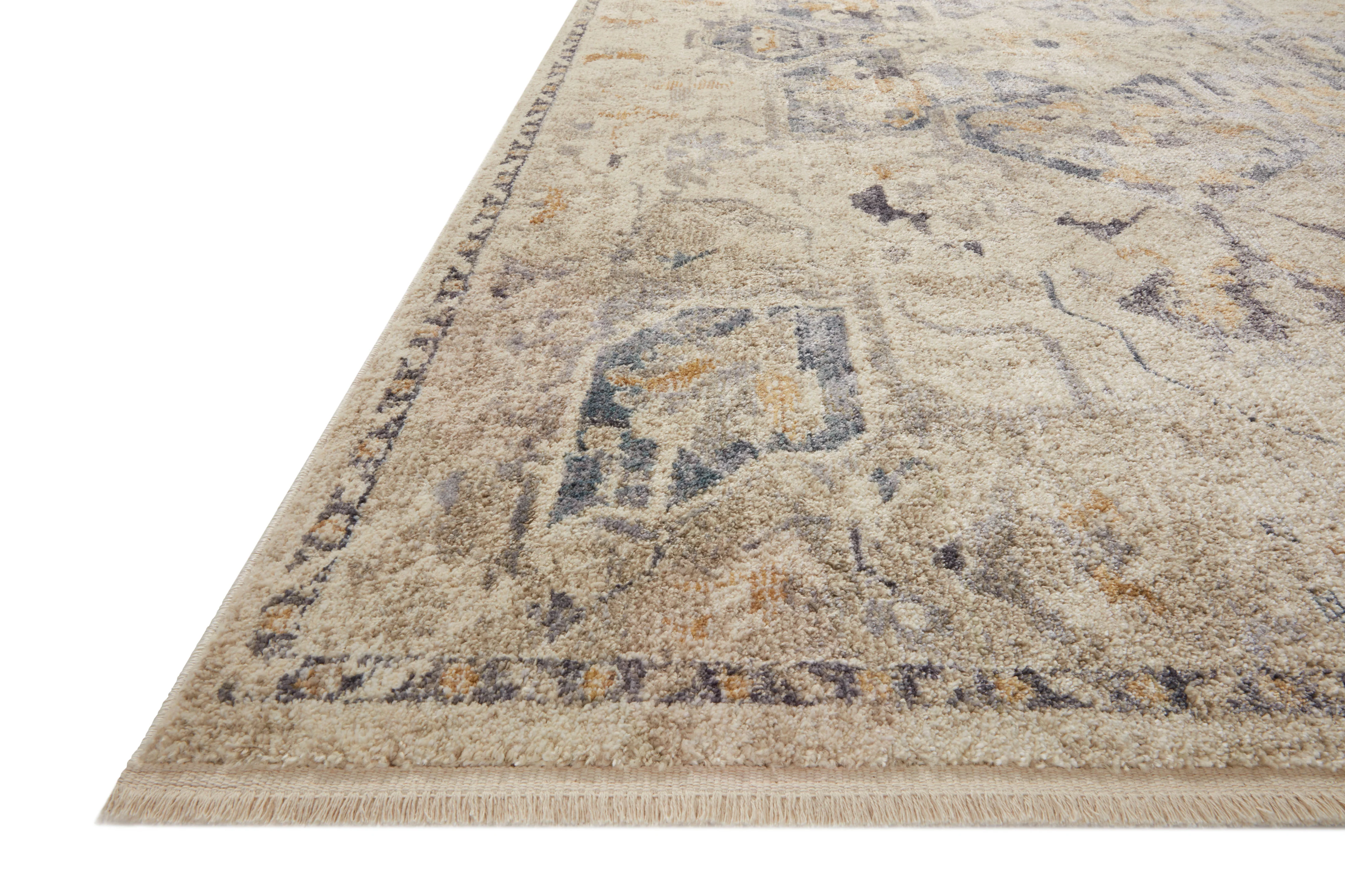 Magnolia Home by Joanna Gaines x Loloi Janey Natural / Indigo Rug - Image 2
