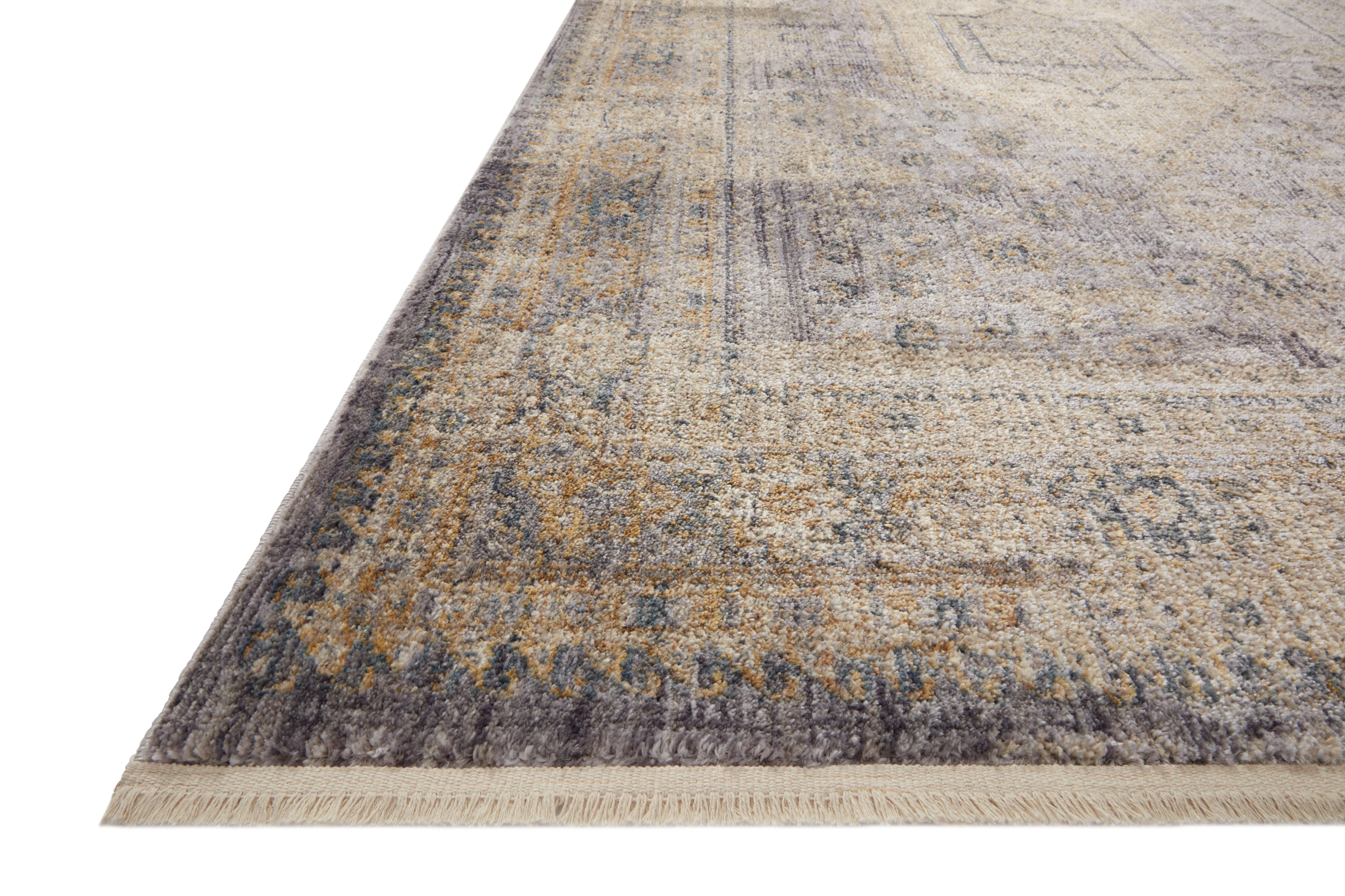 Magnolia Home by Joanna Gaines x Loloi Janey Slate / Gold Rug - Image 2