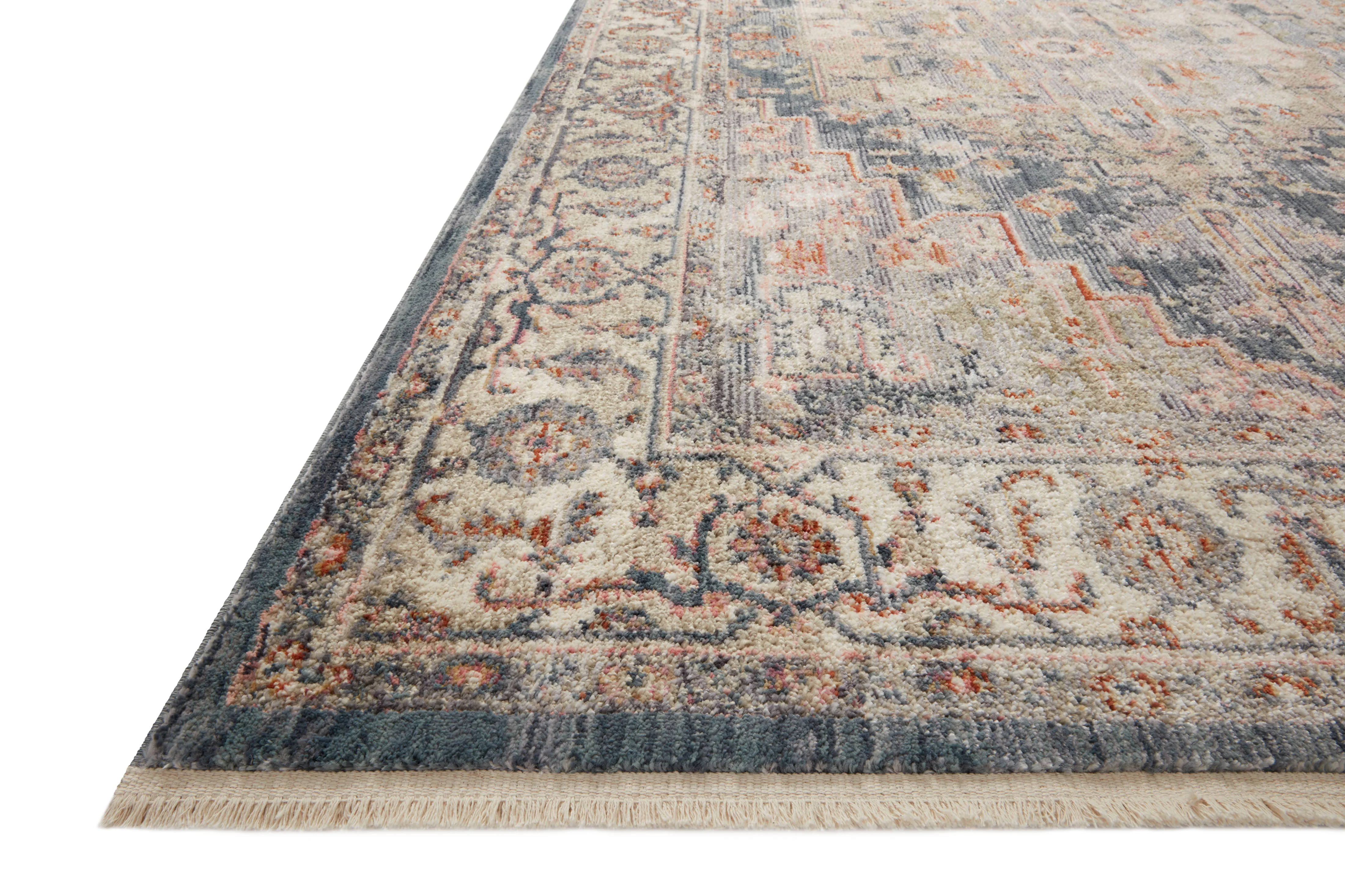 Magnolia Home by Joanna Gaines x Loloi Janey Indigo / Multi Rug - Image 2