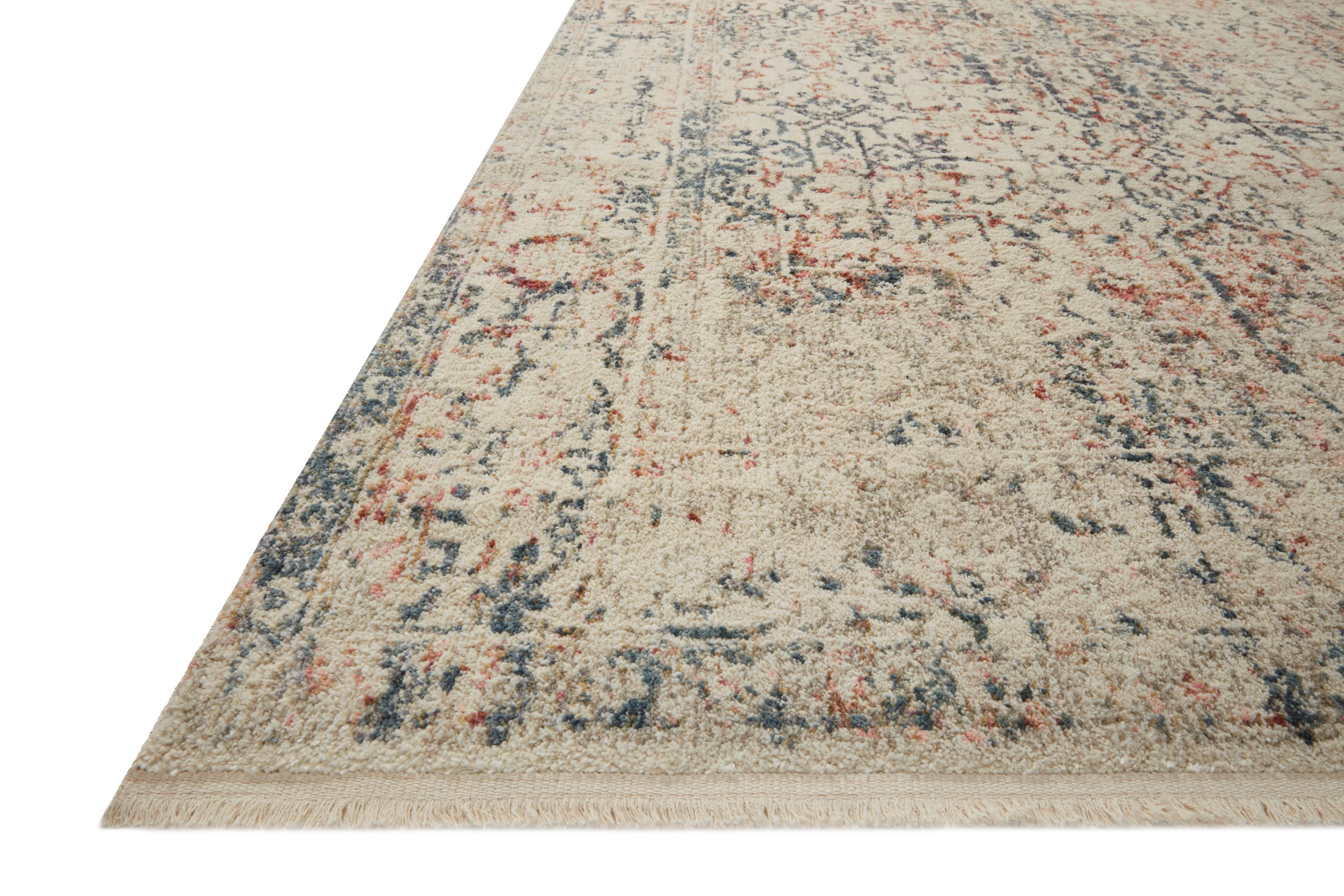 Magnolia Home by Joanna Gaines x Loloi Janey Ivory / Multi Rug - Image 2