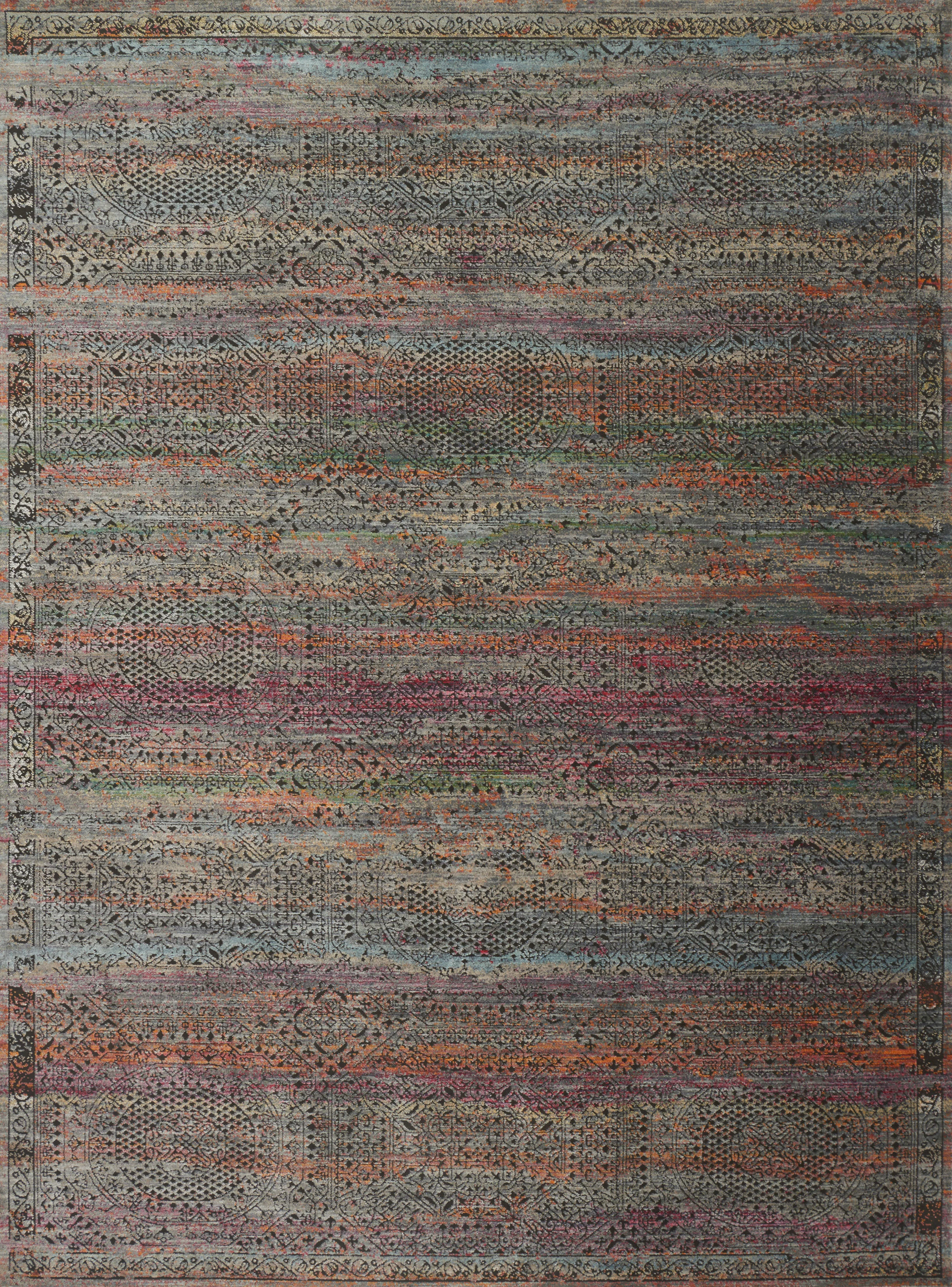 Javari Charcoal / Sunset Rug - Image 1