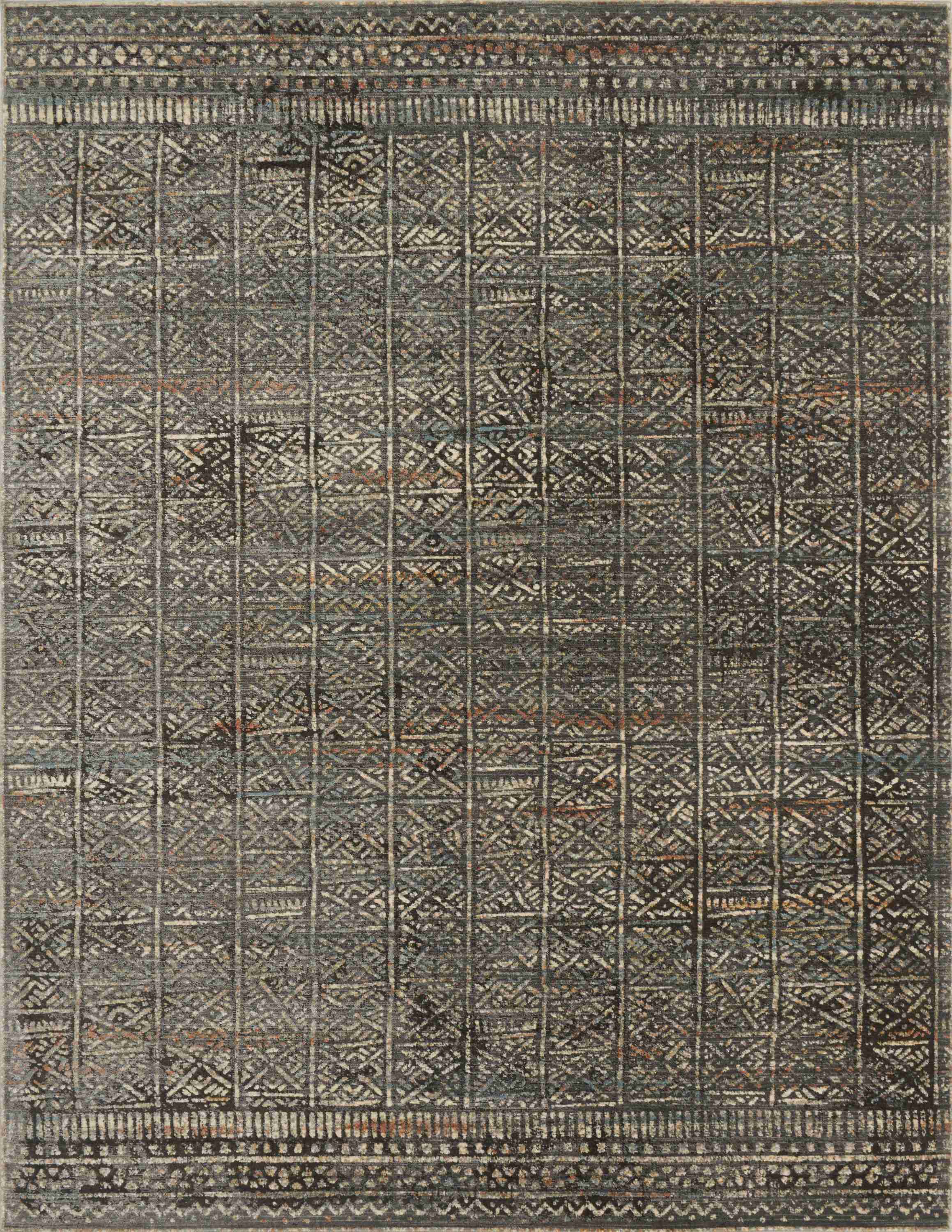 Javari Charcoal / Silver Rug - Image 1