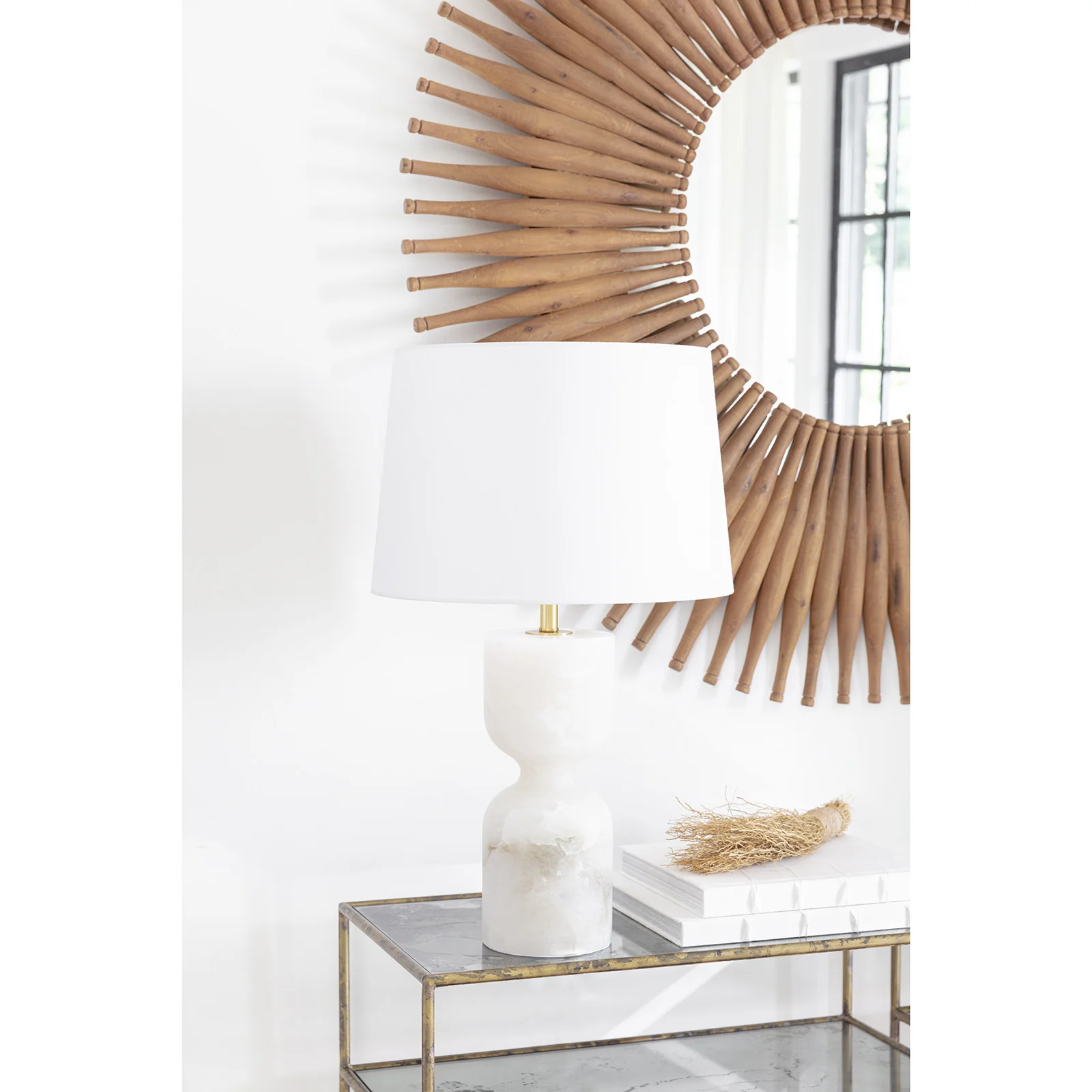Joan Alabaster Table Lamp Large - Image 2