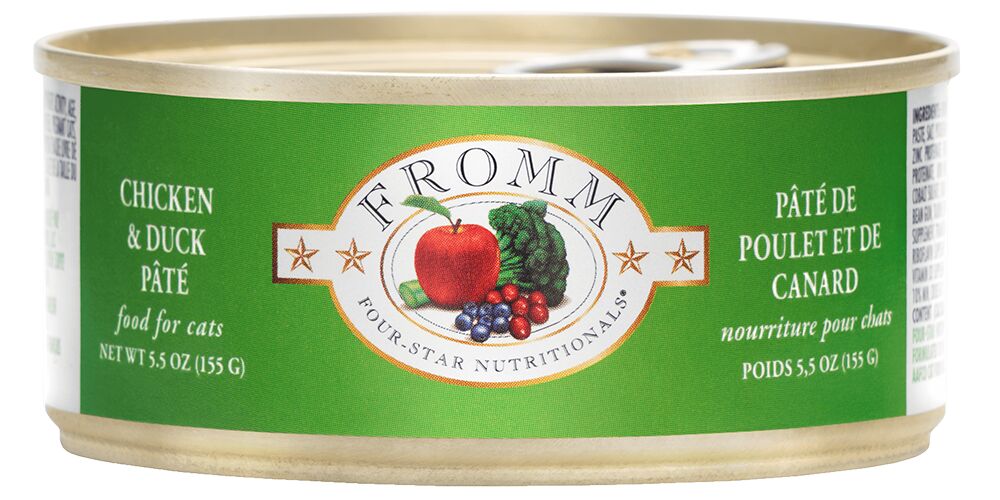 Fromm Chicken & Duck Pate Wet Cat Food 3oz - Image 1