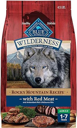 Wilderness Rocky Mountain Recipe with Red Meat Adult Dry Dog Food - 4.5 Lb - Image 1