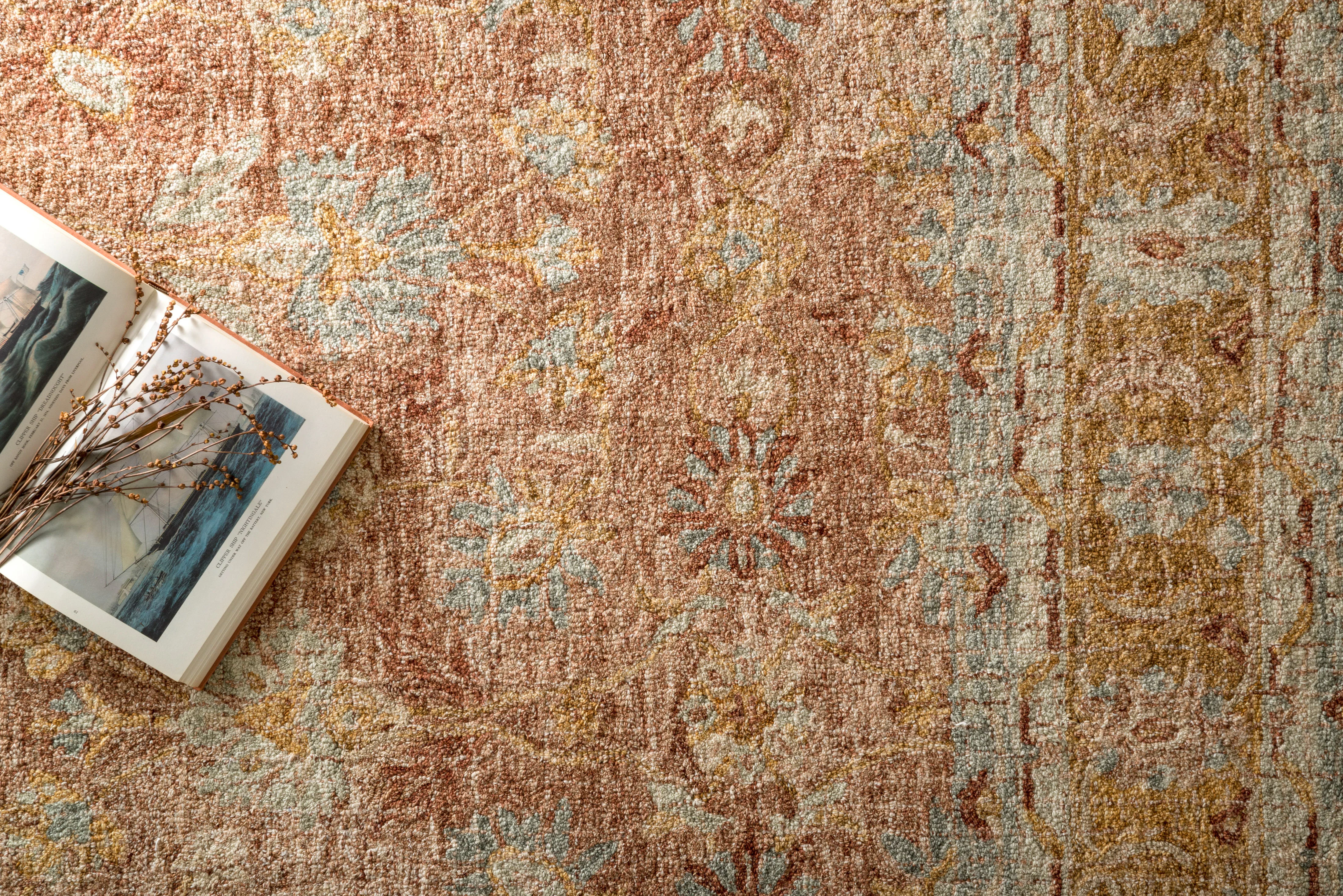 Julian Terracotta / Gold Rug - Image 3