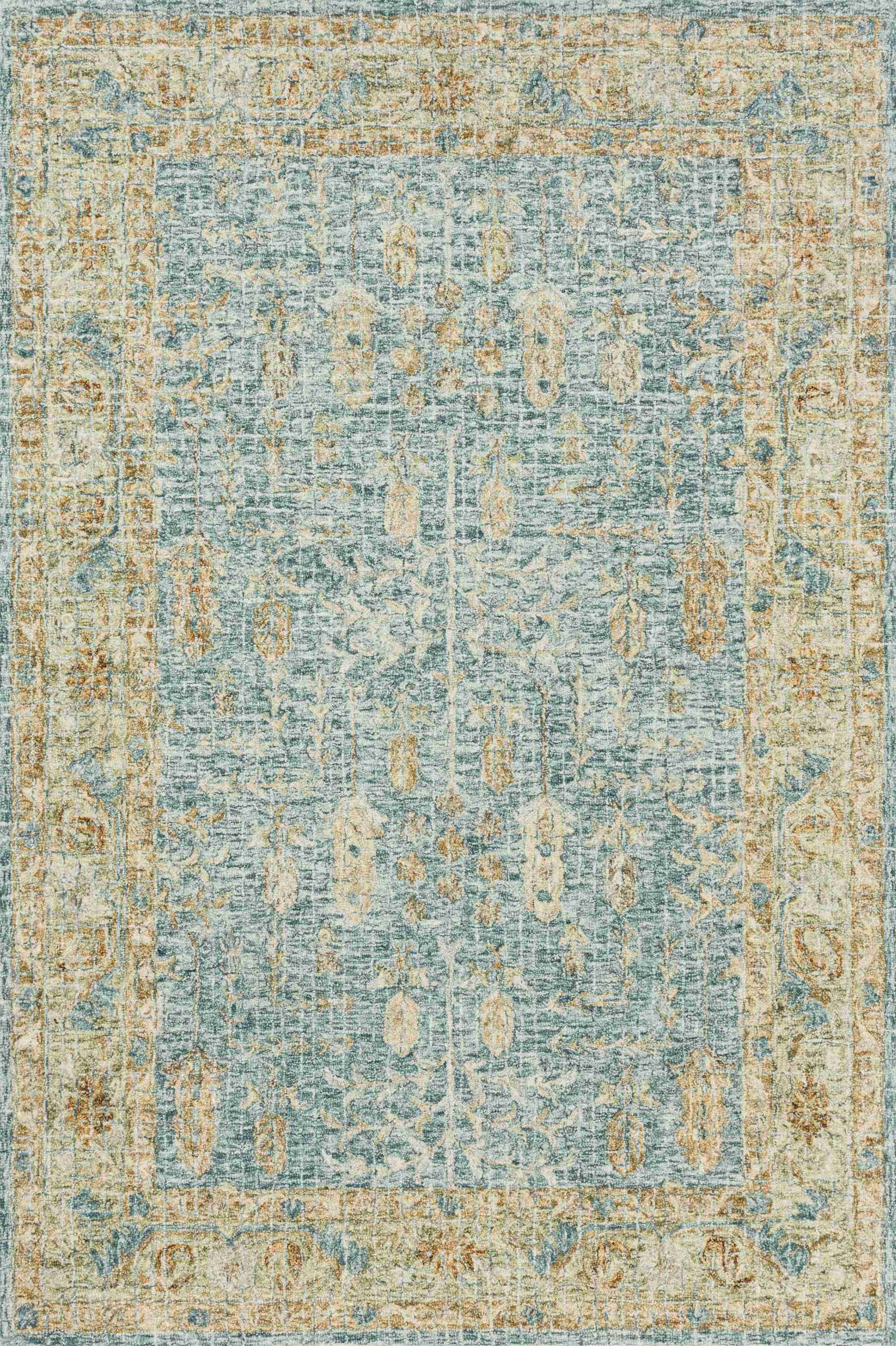 Julian Blue / Gold Rug - Image 1