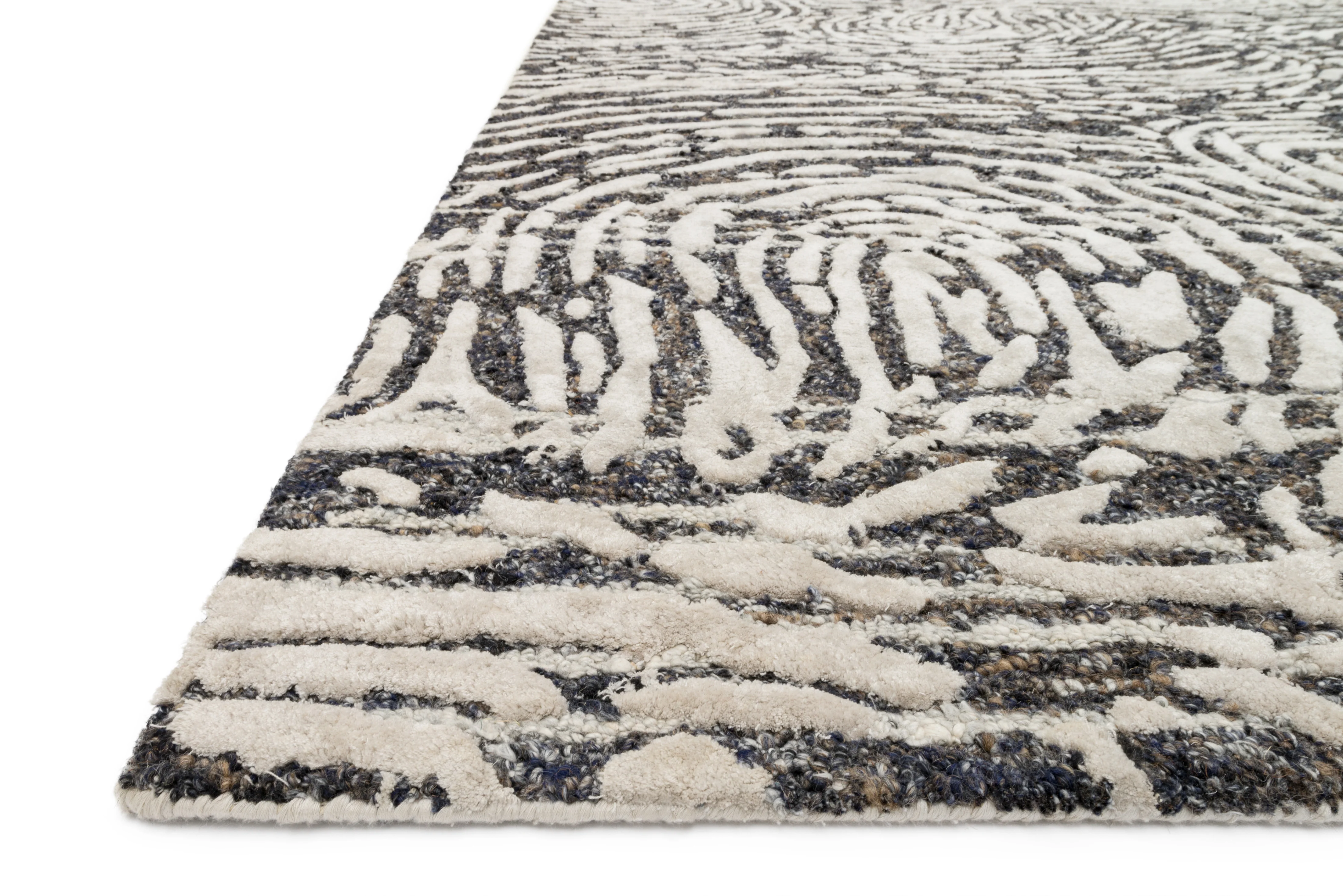 Juneau Charcoal / Silver Rug - Image 2